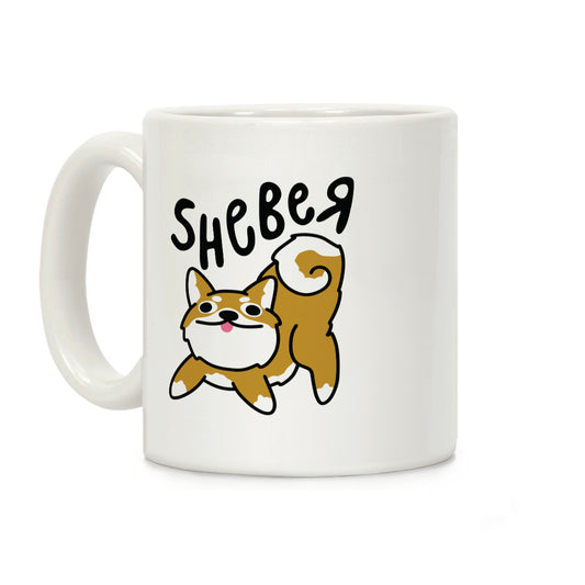 Sheber Derpy Shiba Coffee Mug
