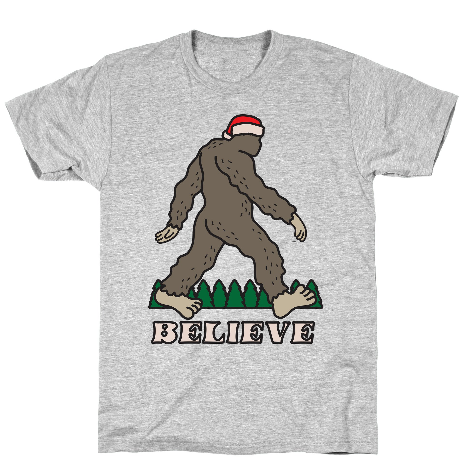 Santa Sasquatch T-Shirt