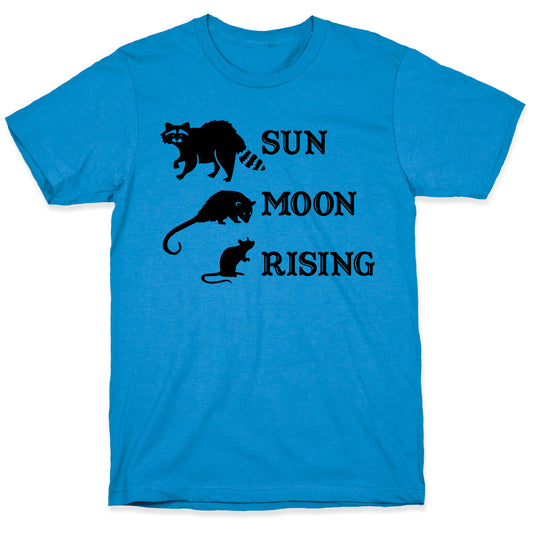 Big Three Astrology Trash Animals T-Shirt