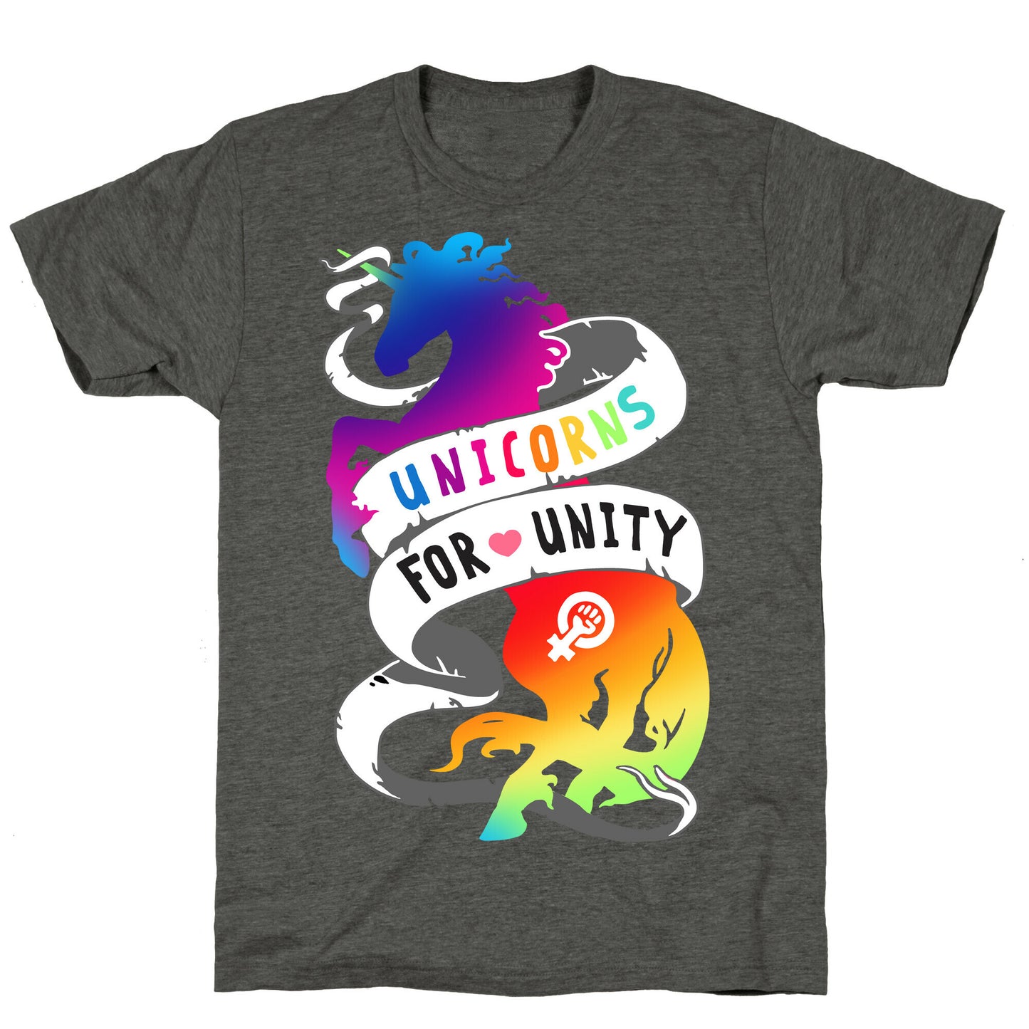 Unicorns For Unity Unisex Triblend Tee