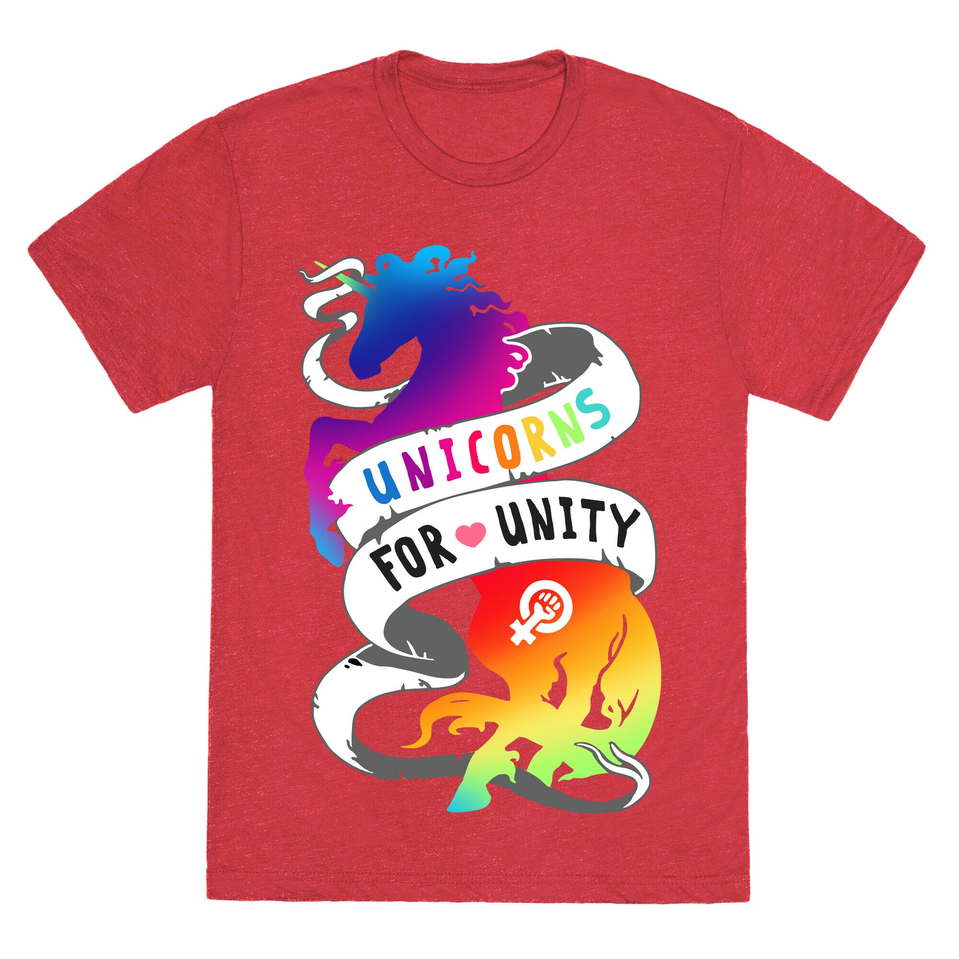 Unicorns For Unity Unisex Triblend Tee