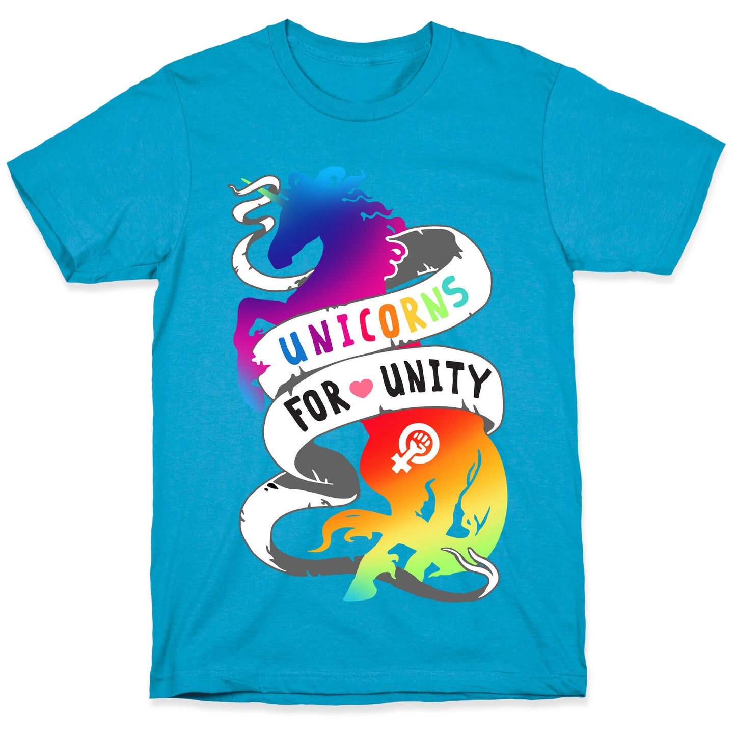 Unicorns For Unity Unisex Triblend Tee