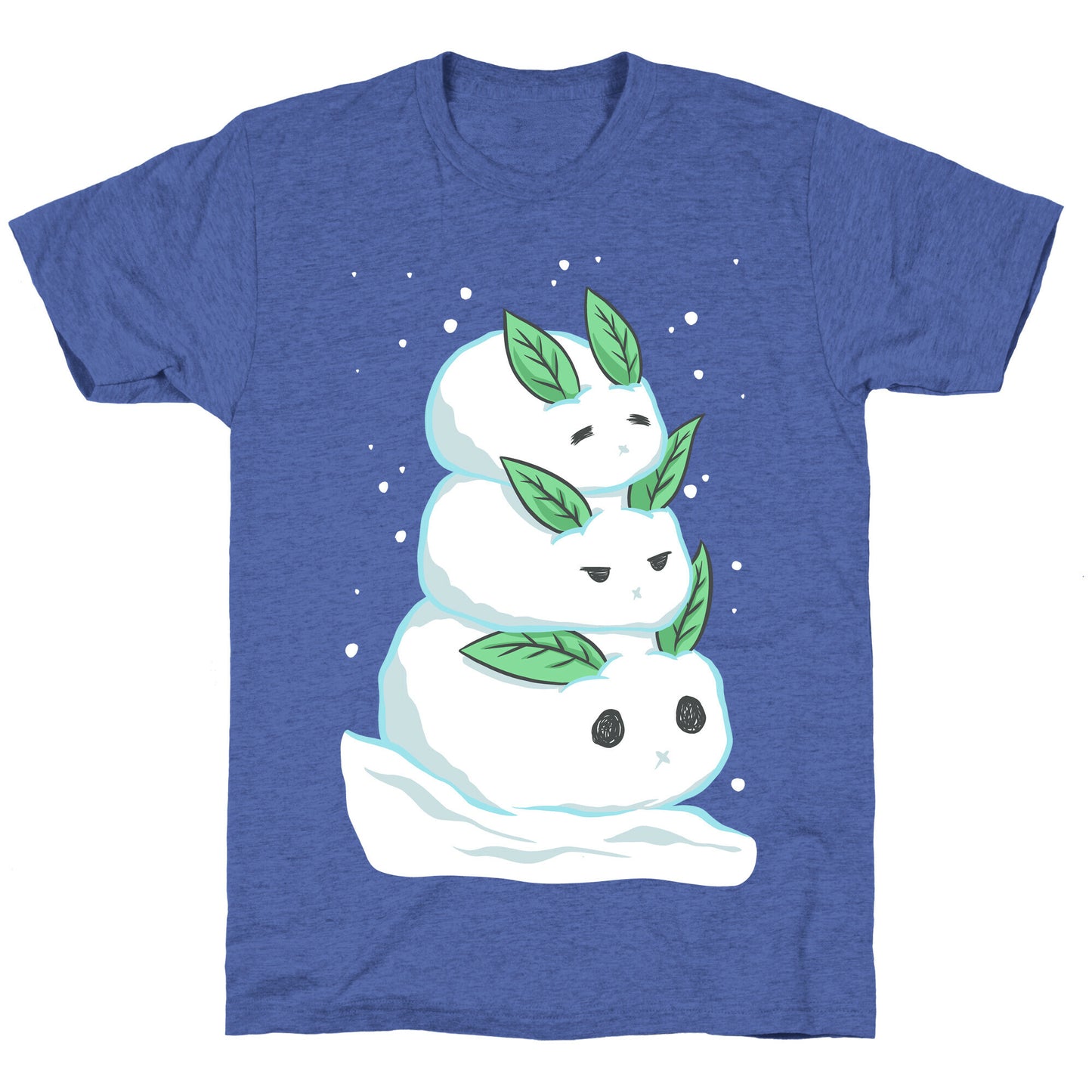 Stacked Snow Bunnies Unisex Triblend Tee