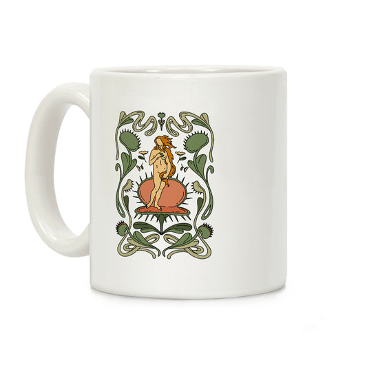 The Birth of Venus Fly Trap Coffee Mug
