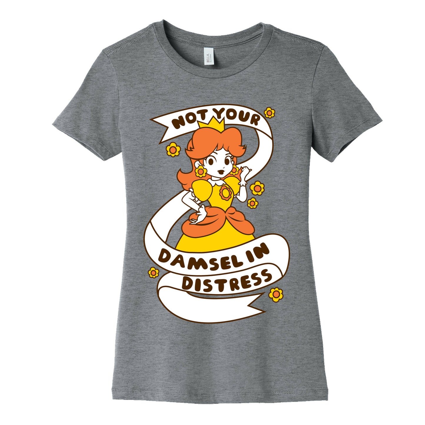Not Your Damsel In Distress Women's Cotton Tee