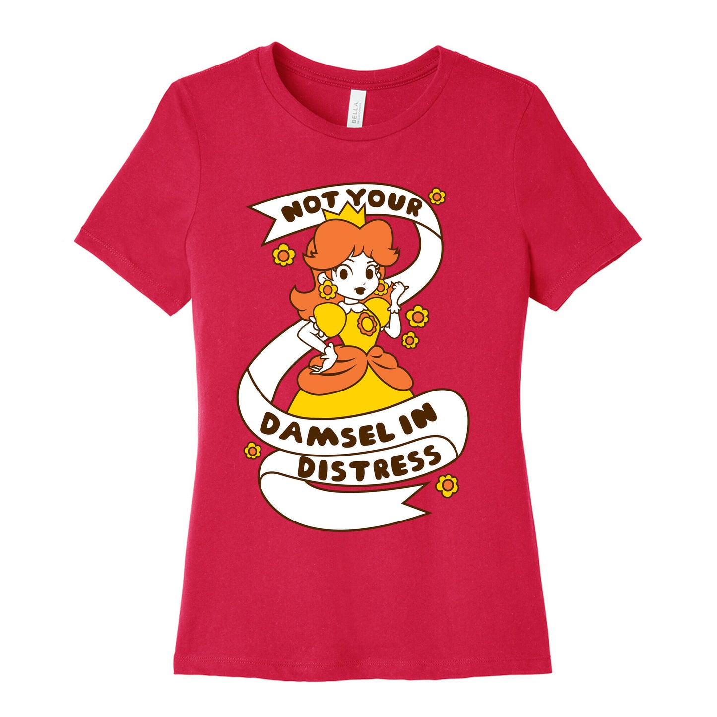 Not Your Damsel In Distress Women's Cotton Tee