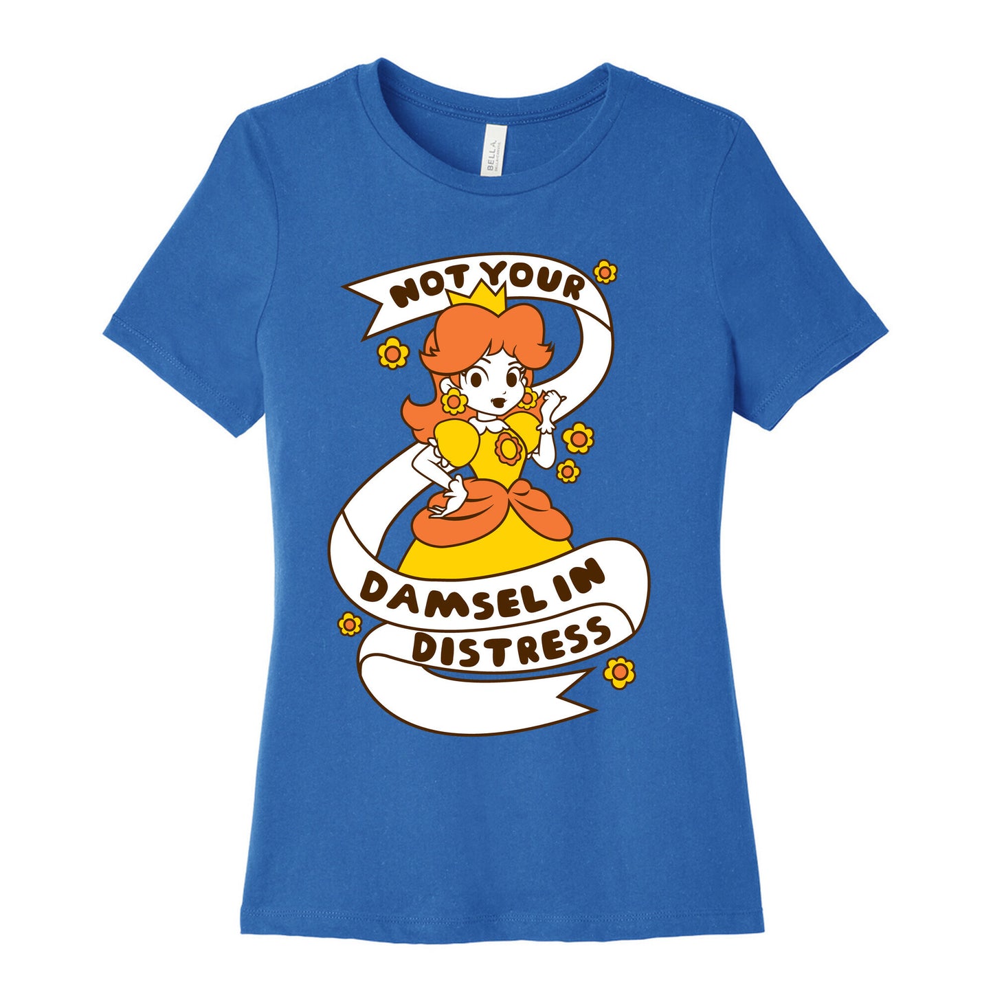 Not Your Damsel In Distress Women's Cotton Tee