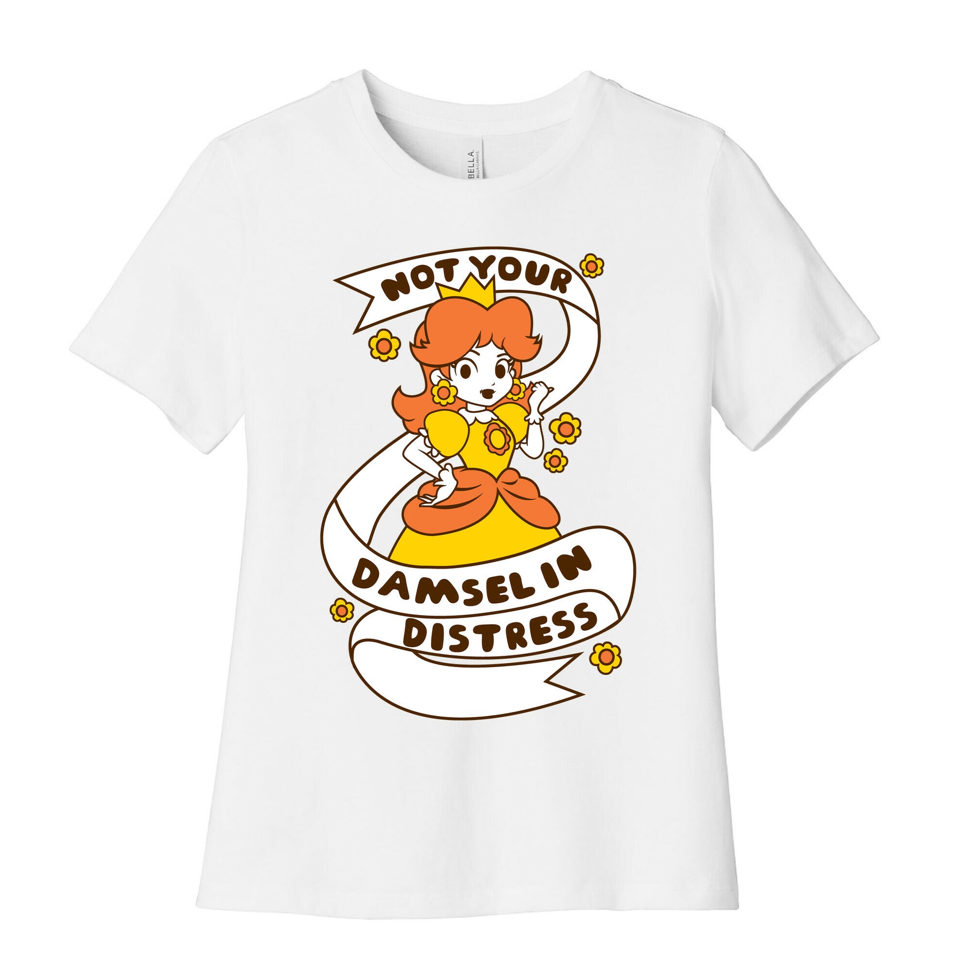Not Your Damsel In Distress Women's Cotton Tee