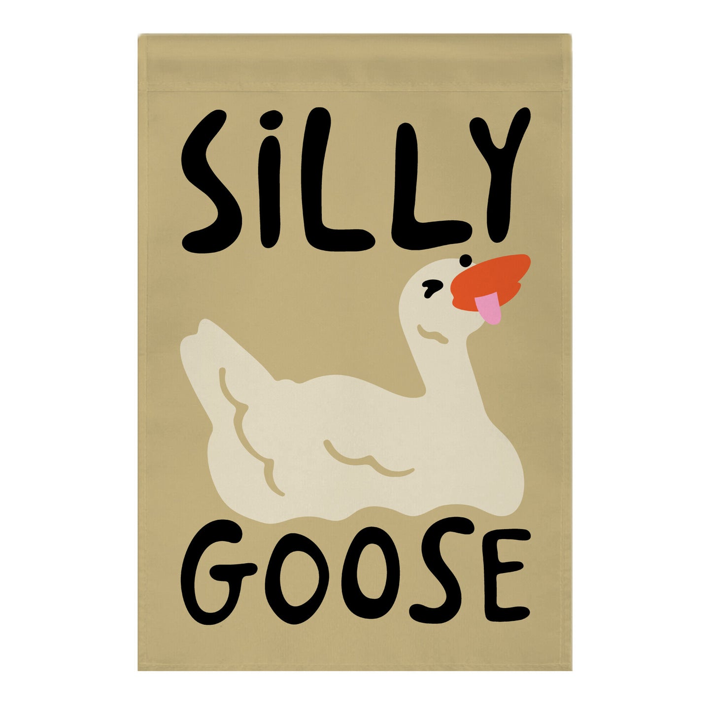 Silly Goose Garden Flag