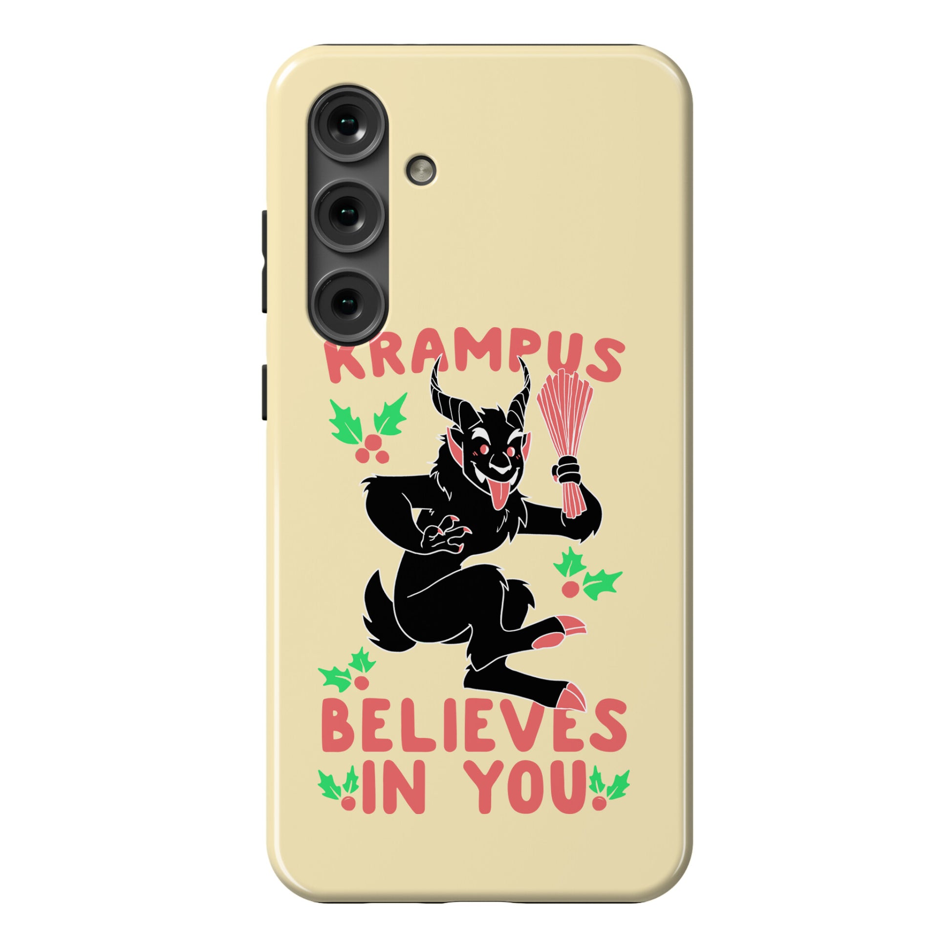 Krampus Believes in You Phone Case