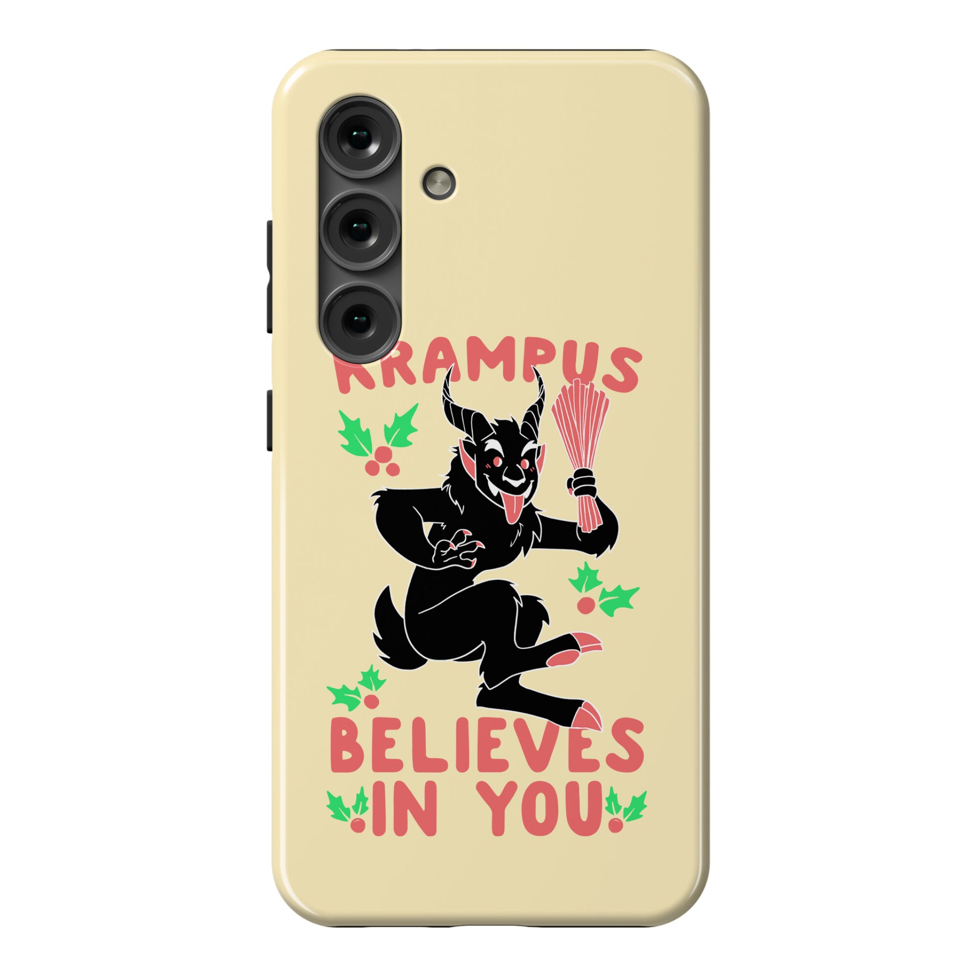 Krampus Believes in You Phone Case