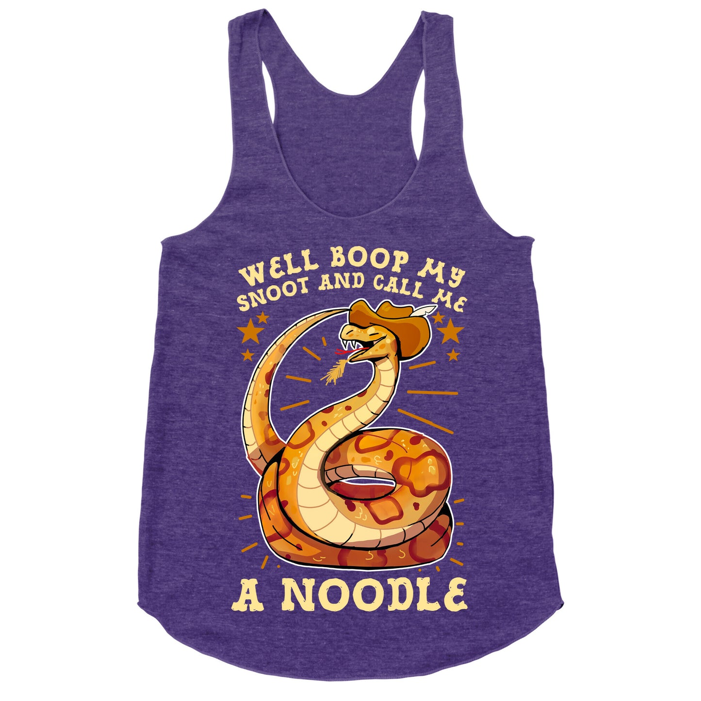 Well Boop My Snoot and Call Me A Noodle! Racerback Tank
