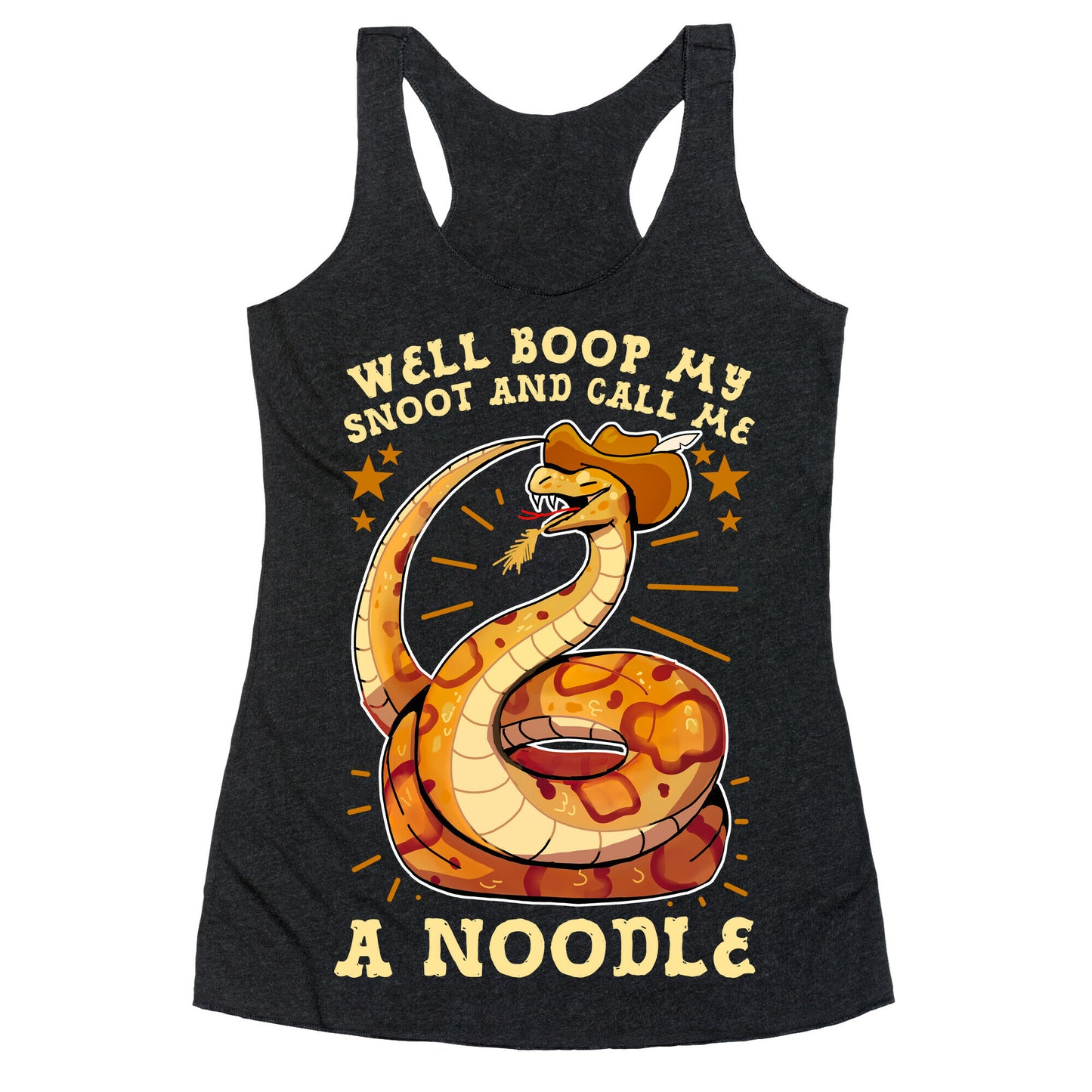 Well Boop My Snoot and Call Me A Noodle! Racerback Tank
