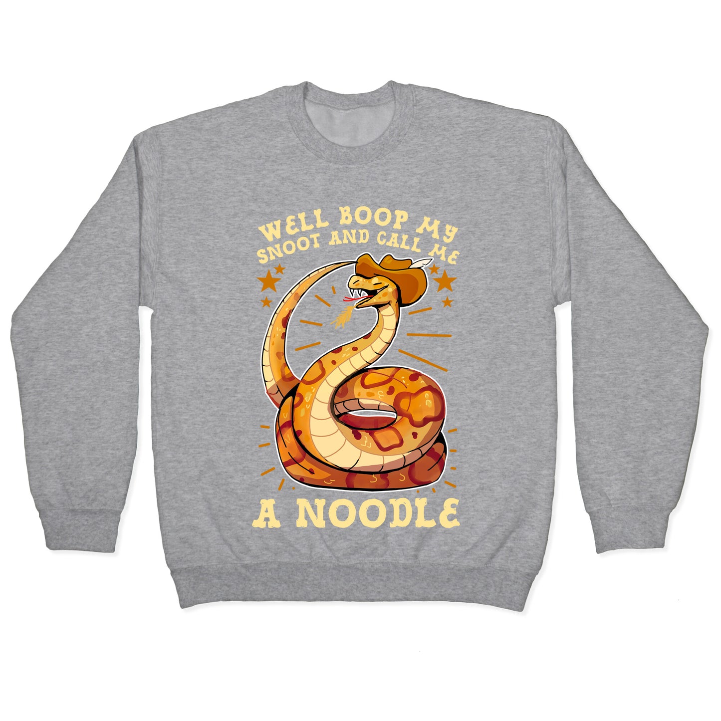 Well Boop My Snoot and Call Me A Noodle! Crewneck Sweatshirt