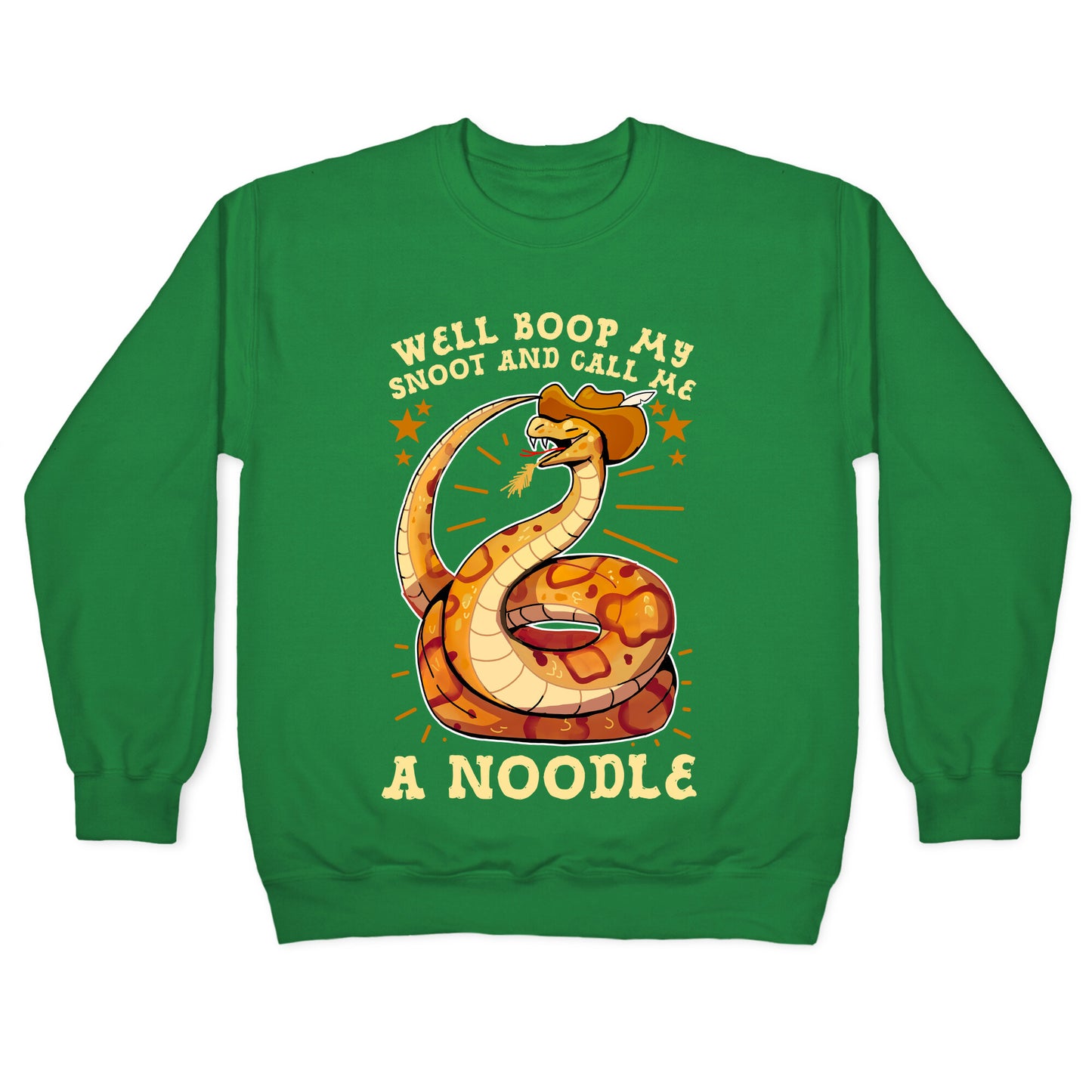 Well Boop My Snoot and Call Me A Noodle! Crewneck Sweatshirt
