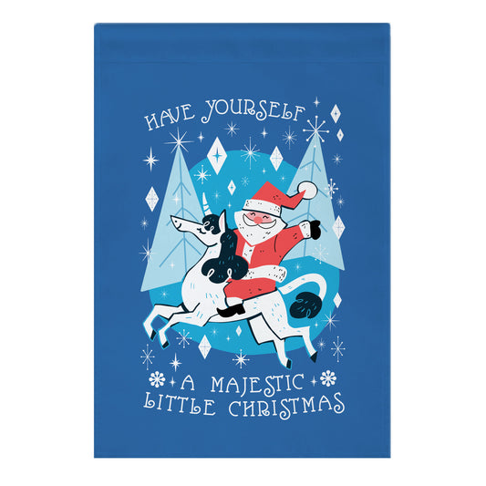 Have Yourself A Majestic Little Christmas Garden Flag