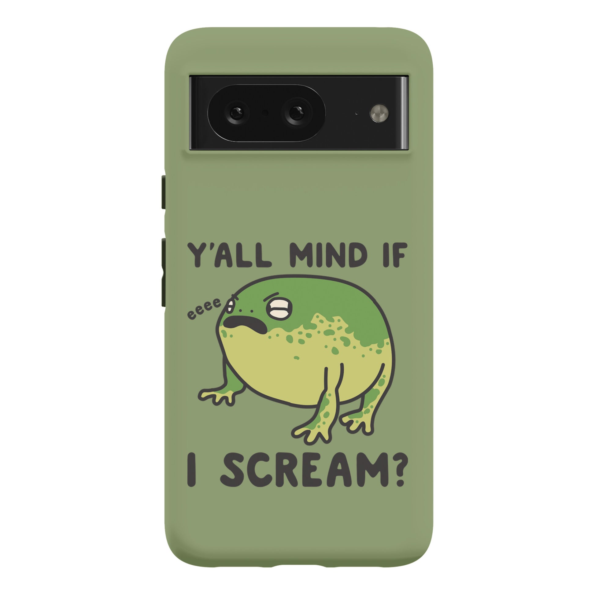 Y'all Mind If I Scream? Frog Phone Case