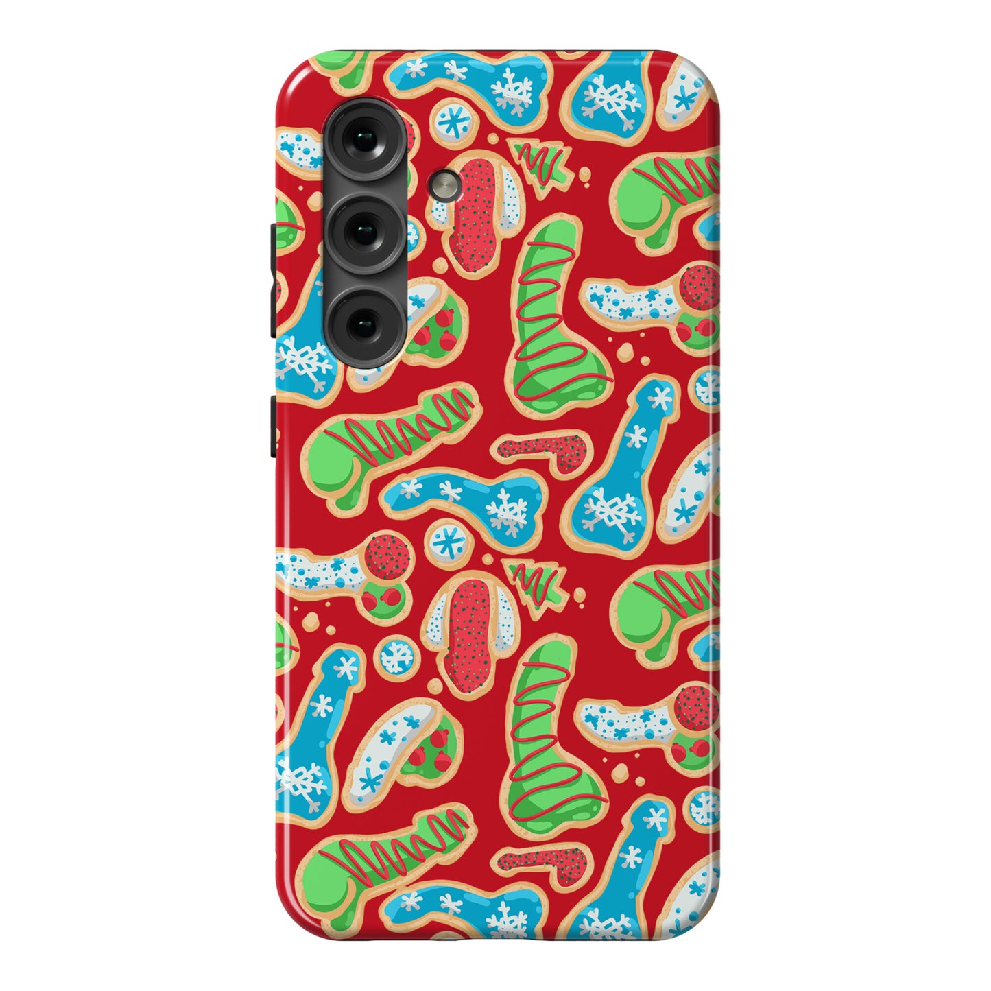 Phallic Christmas Cookies Phone Case