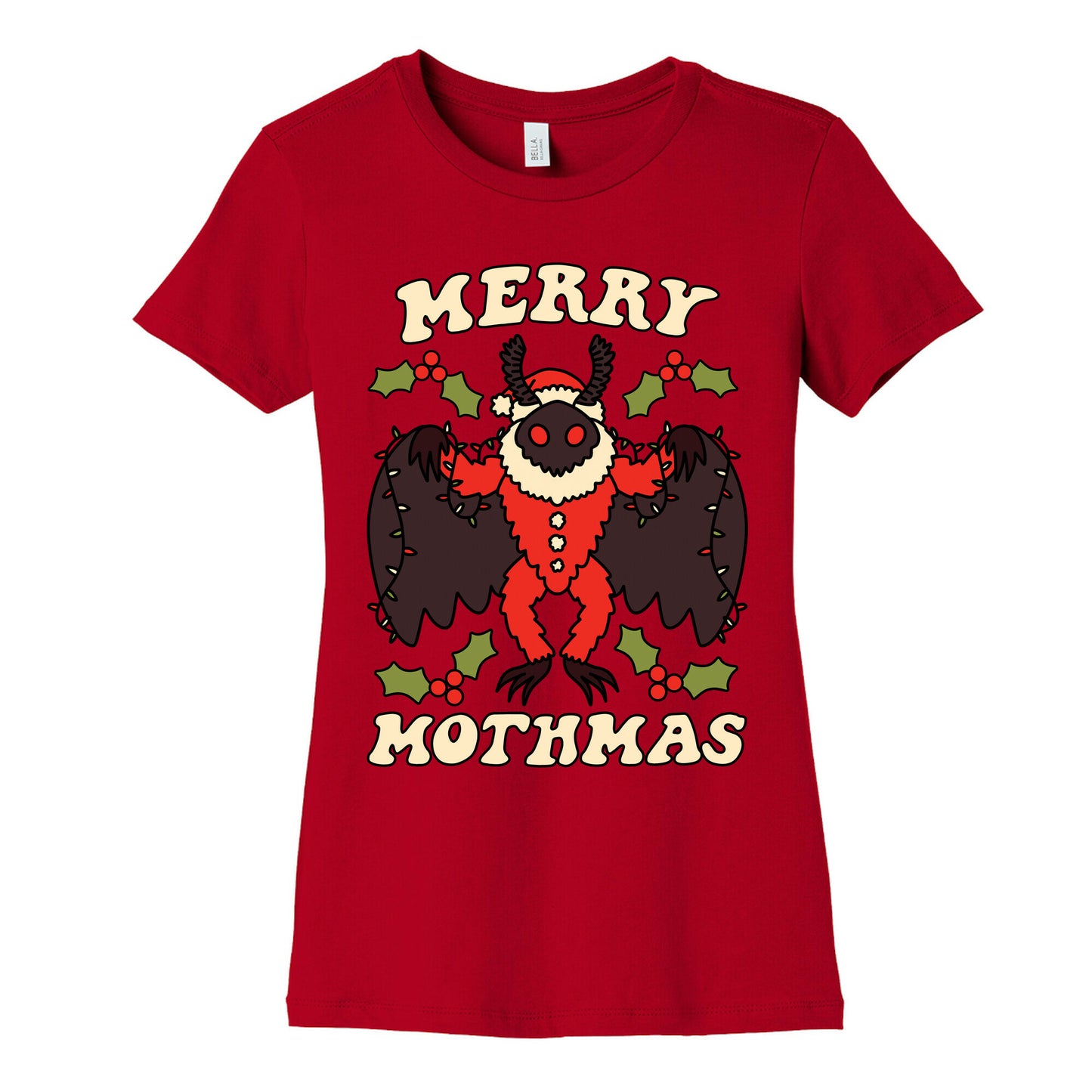 Merry Mothmas Women's Cotton Tee
