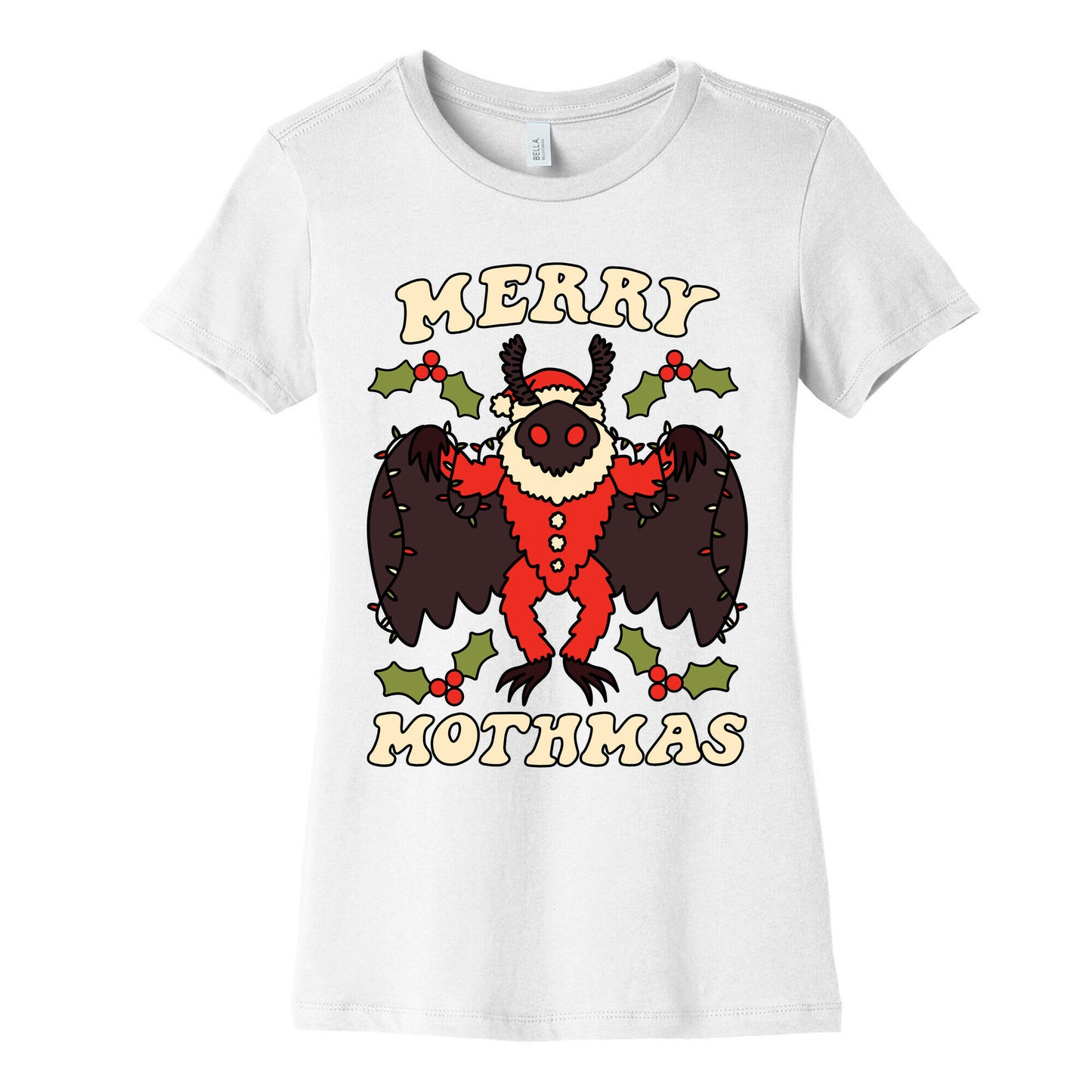 Merry Mothmas Women's Cotton Tee