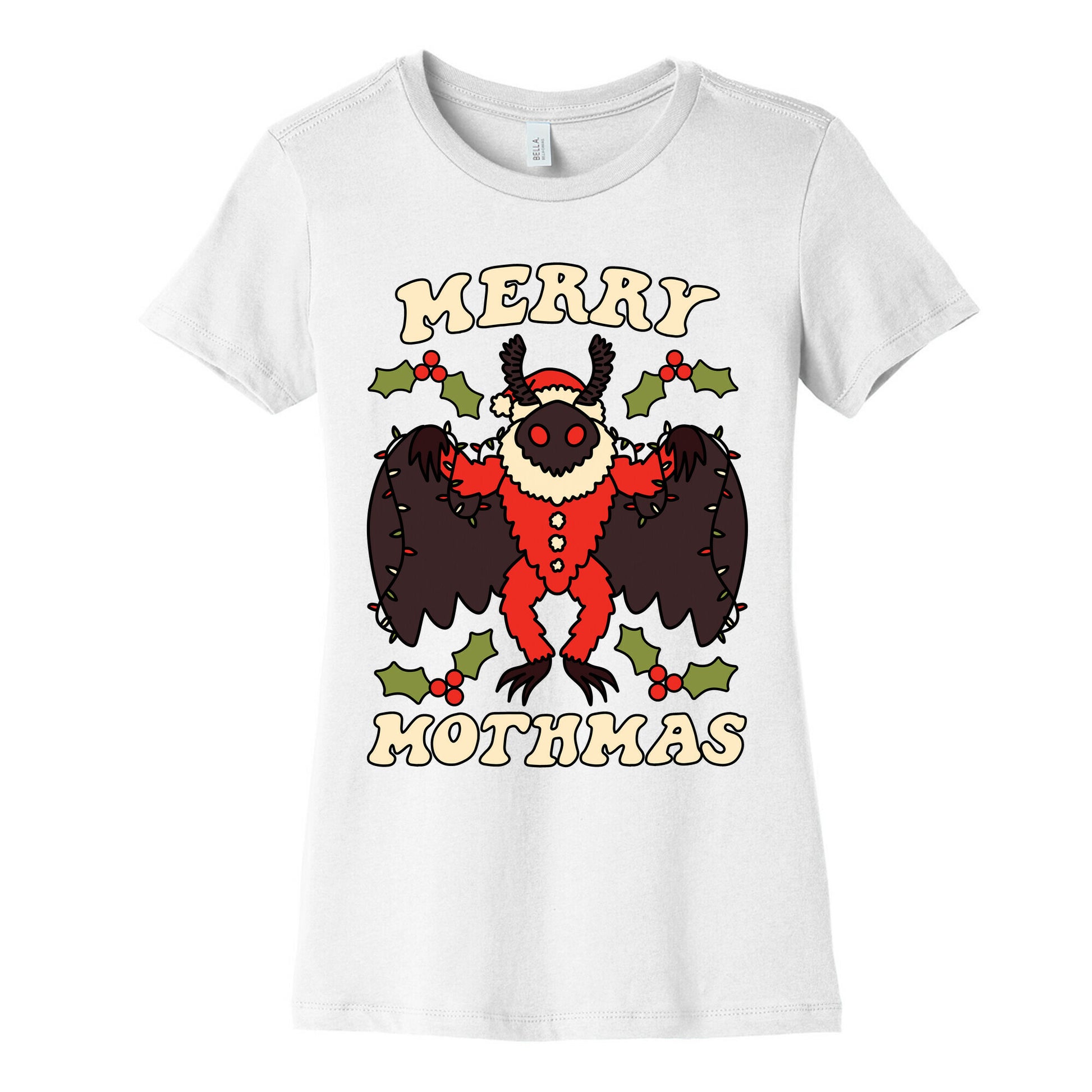 Merry Mothmas Women's Cotton Tee