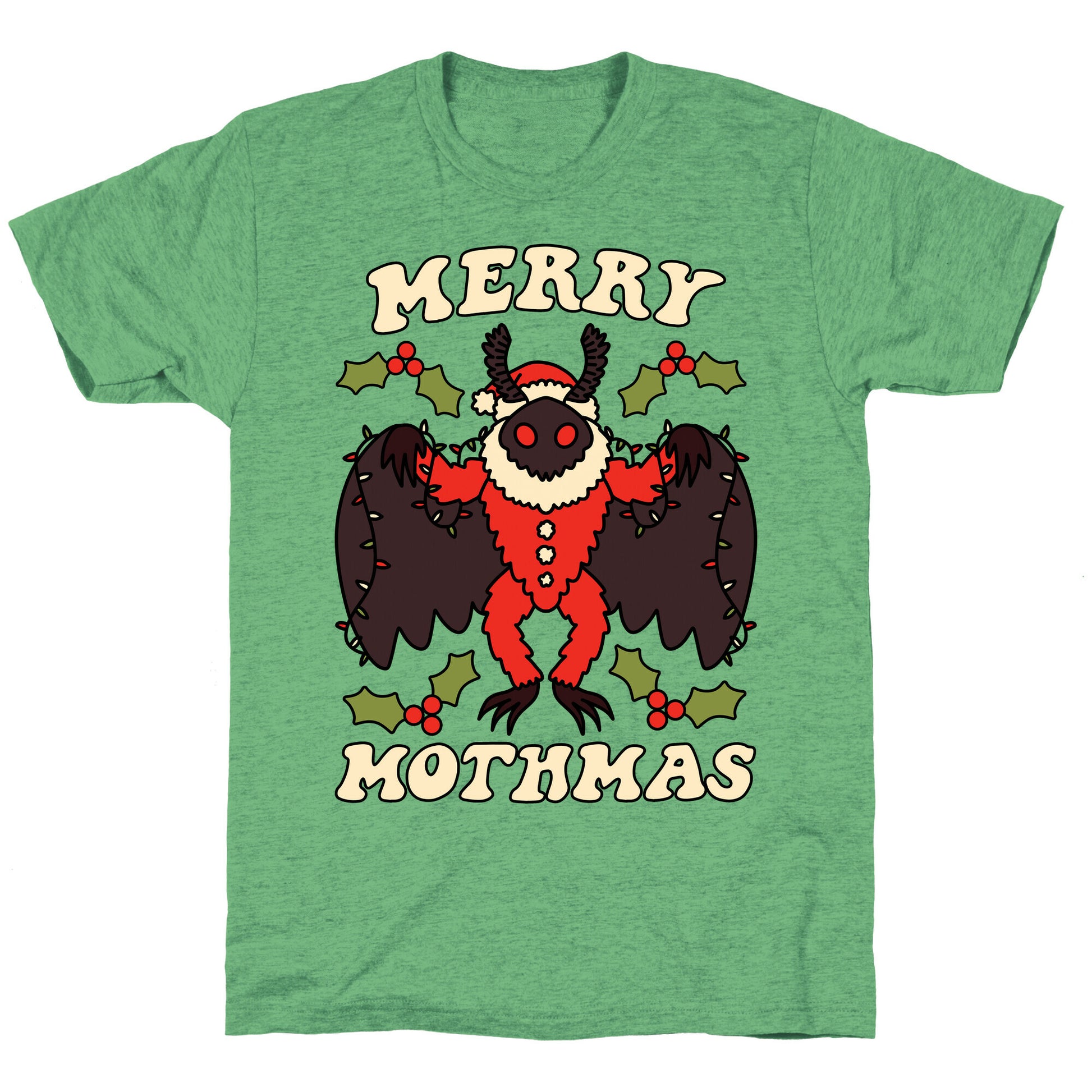 Merry Mothmas Unisex Triblend Tee