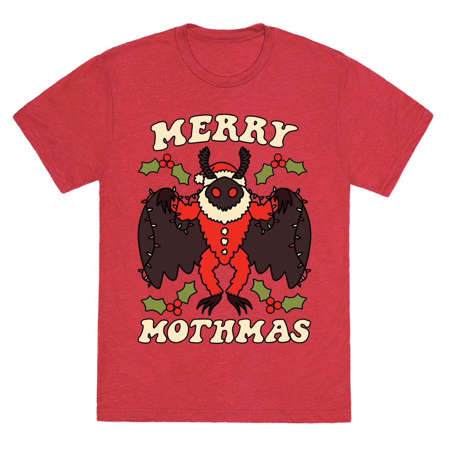 Merry Mothmas Unisex Triblend Tee