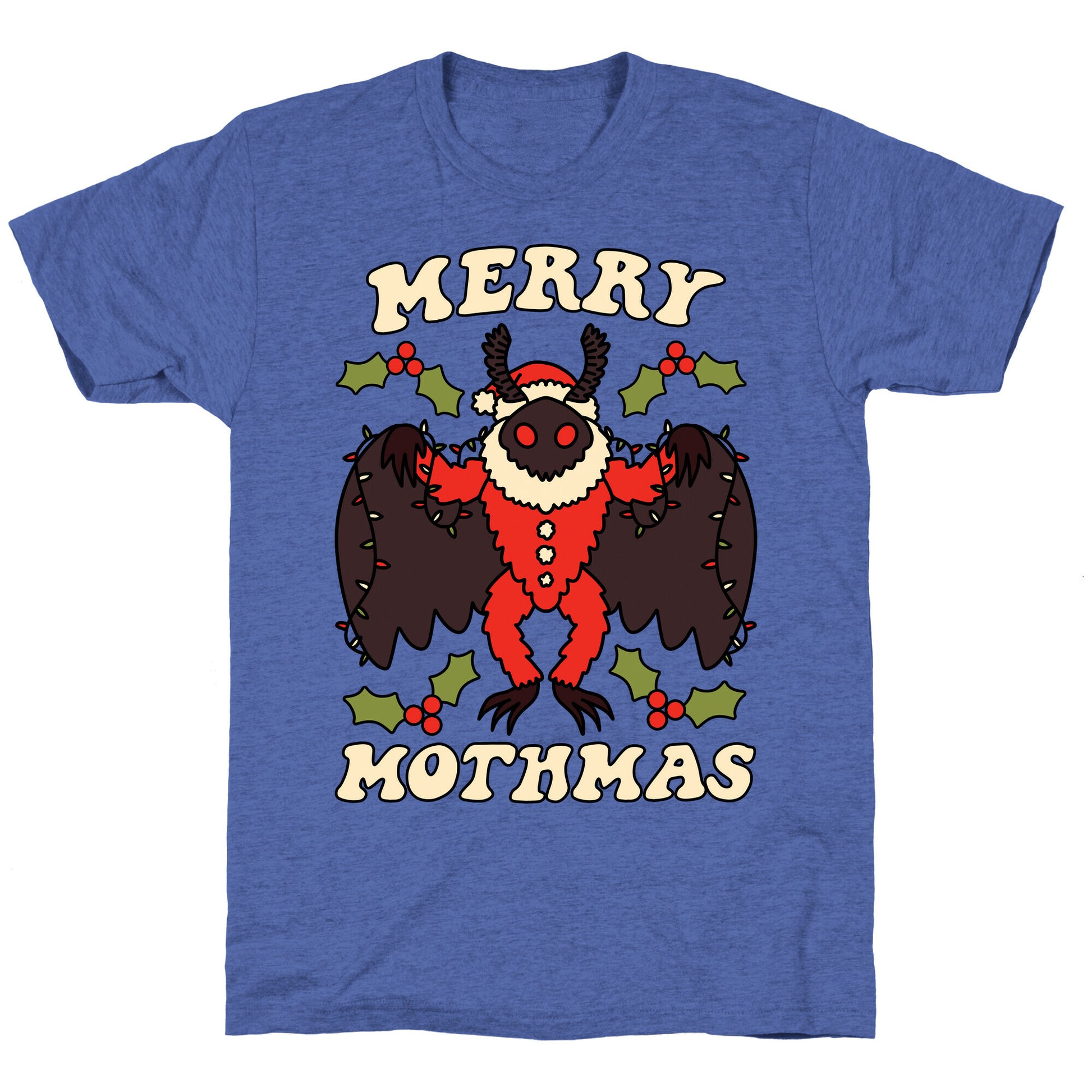 Merry Mothmas Unisex Triblend Tee