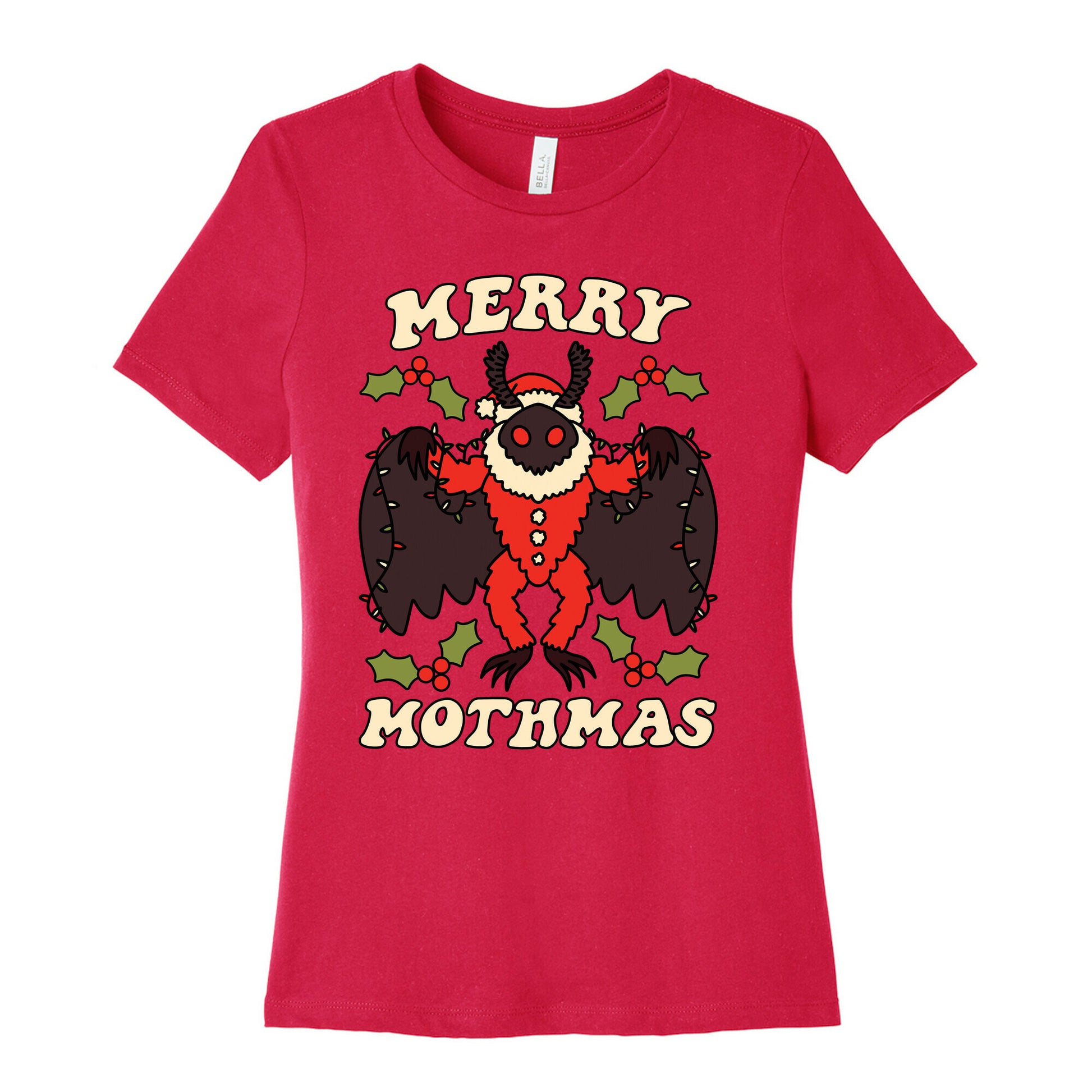 Merry Mothmas Women's Cotton Tee