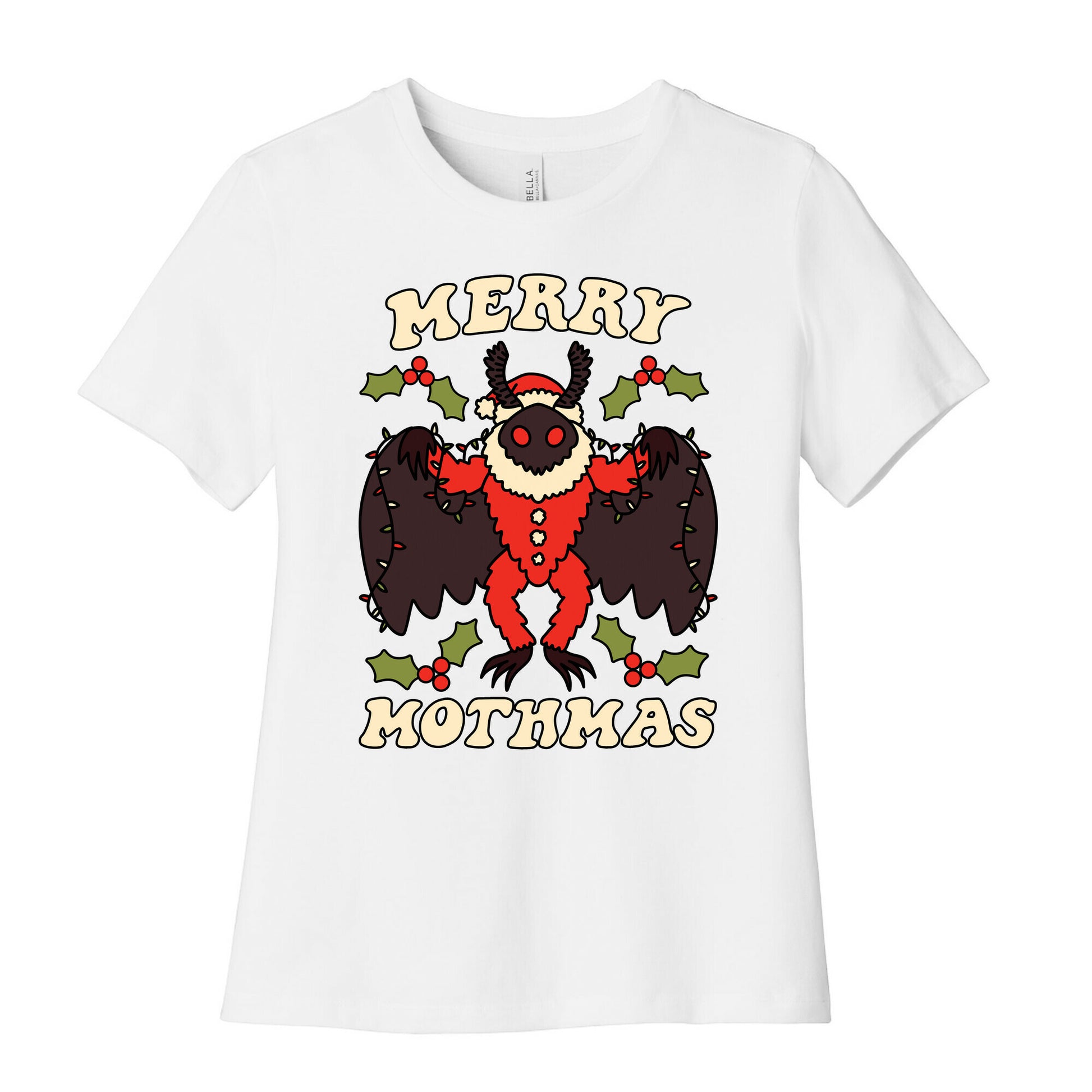 Merry Mothmas Women's Cotton Tee