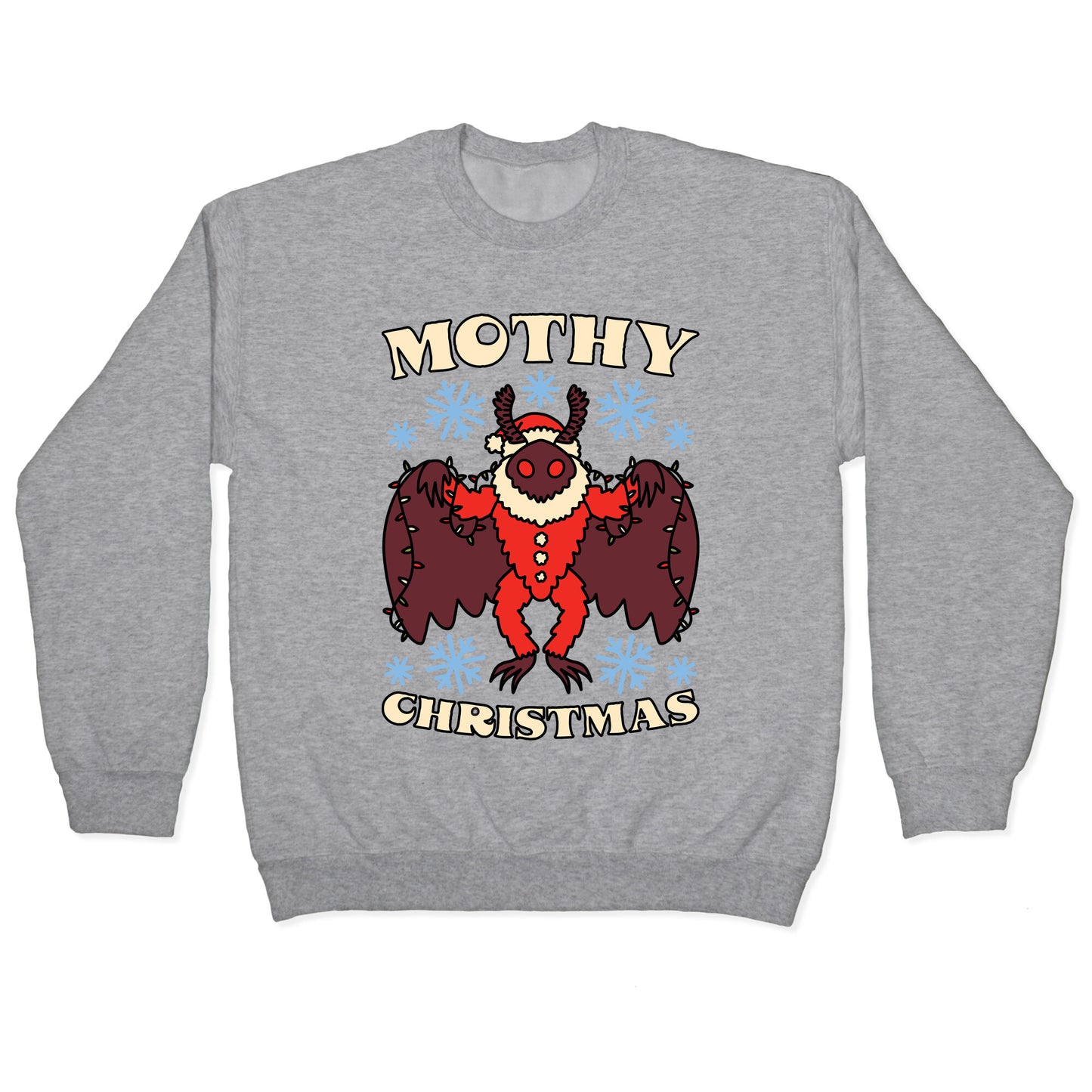 Mothy Christmas Crewneck Sweatshirt