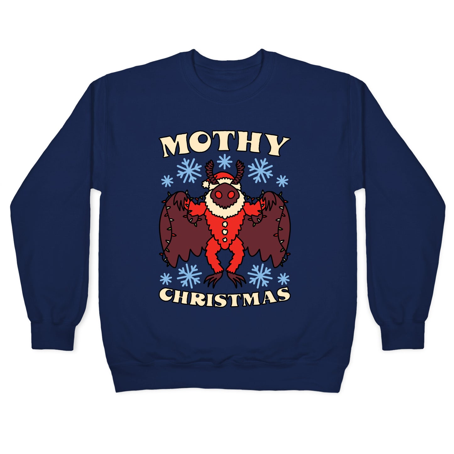 Mothy Christmas Crewneck Sweatshirt