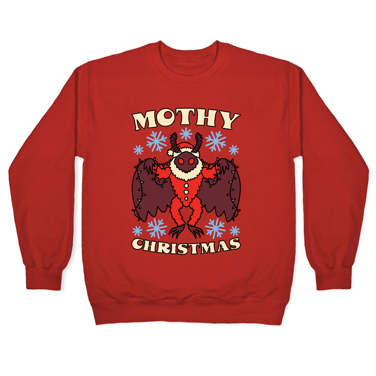 Mothy Christmas Crewneck Sweatshirt