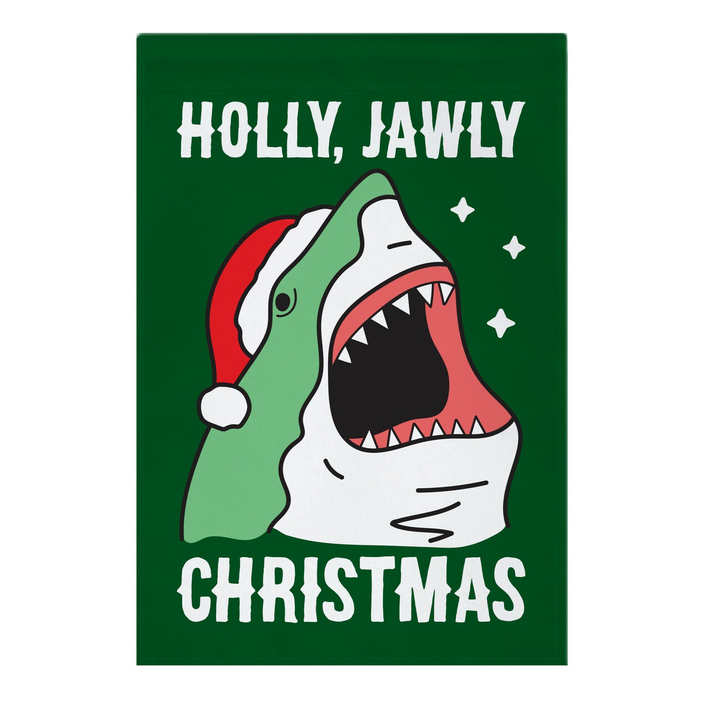 Holly, Jawly Christmas Garden Flag