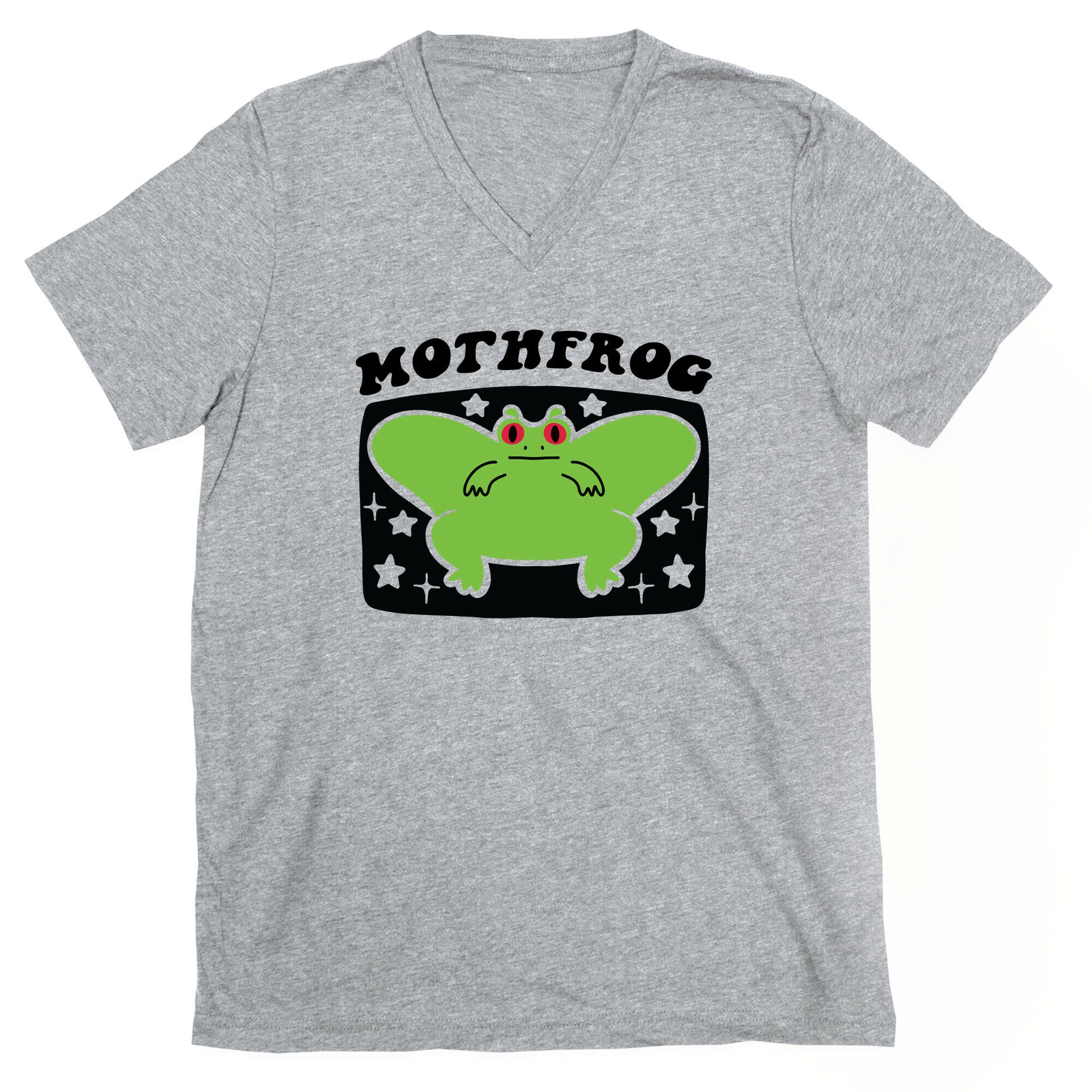 Moth Frog V-Neck