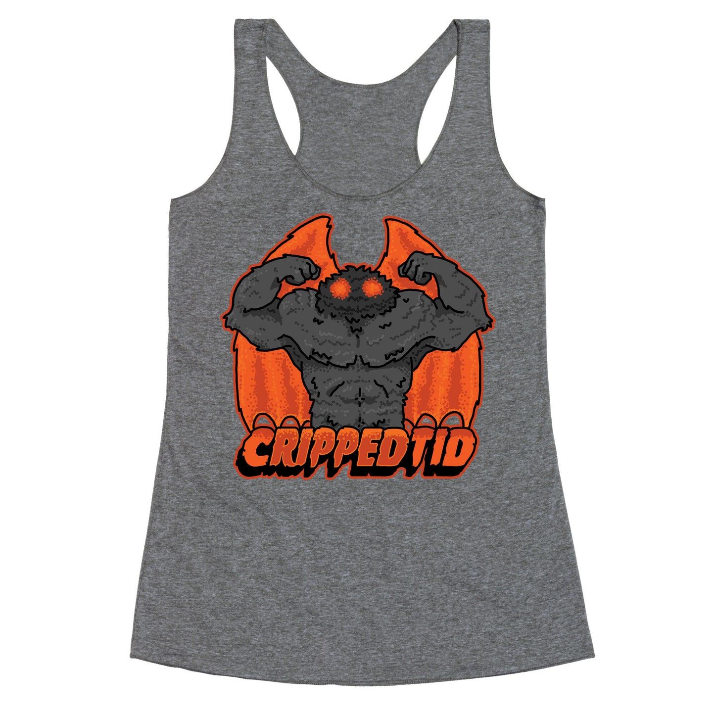 C-RIPPED-tid (Ripped Cryptid) Racerback Tank