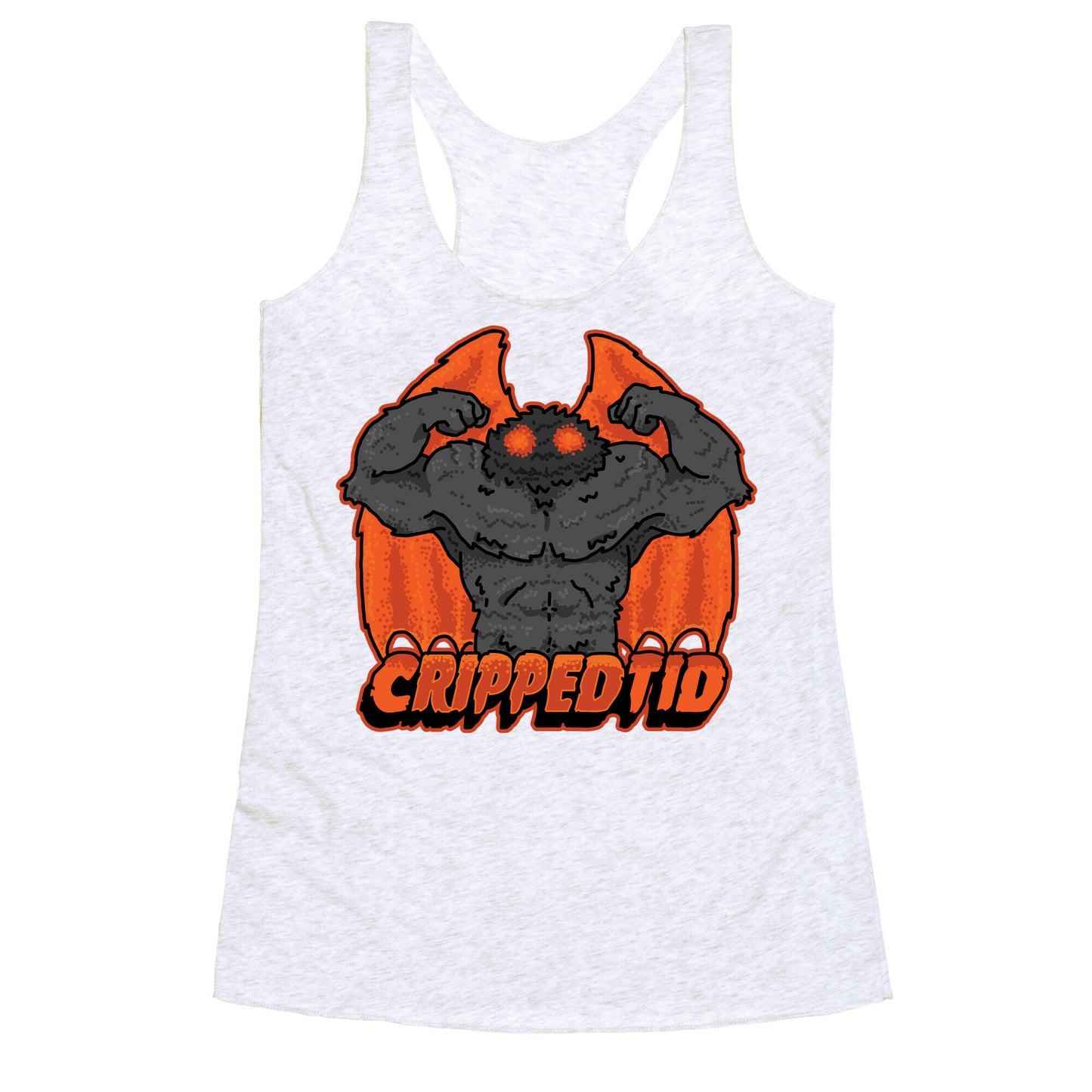 C-RIPPED-tid (Ripped Cryptid) Racerback Tank