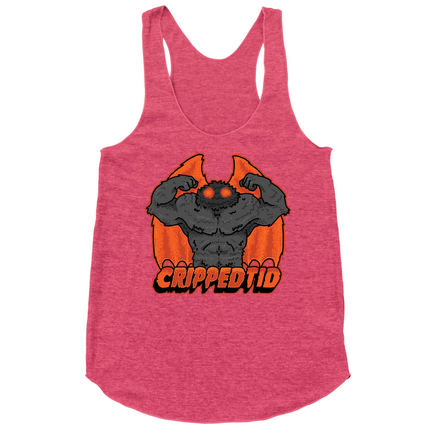 C-RIPPED-tid (Ripped Cryptid) Racerback Tank