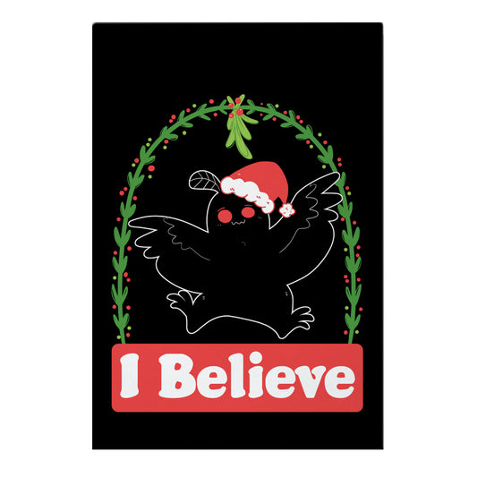 I Believe - Christmas Mothman Garden Flag