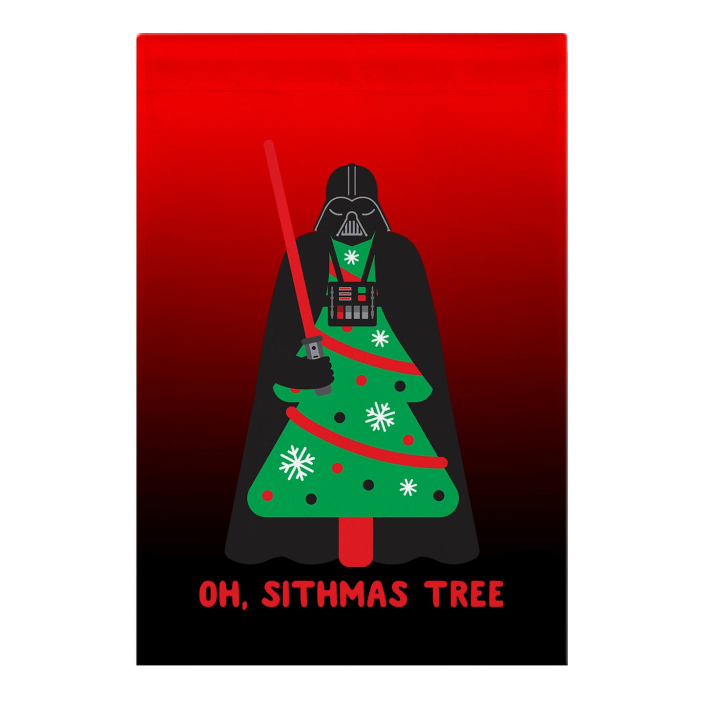 Oh, Sithmas Tree Garden Flag