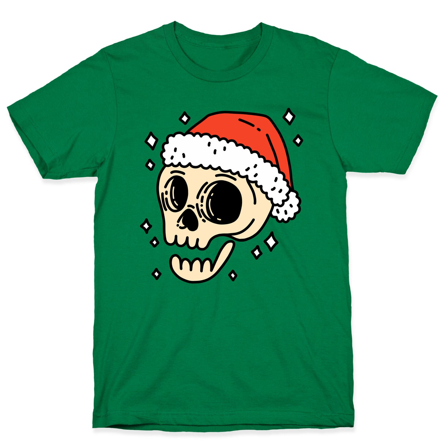 Santa Skull T-Shirt