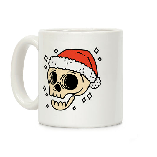 Santa Skull Coffee Mug