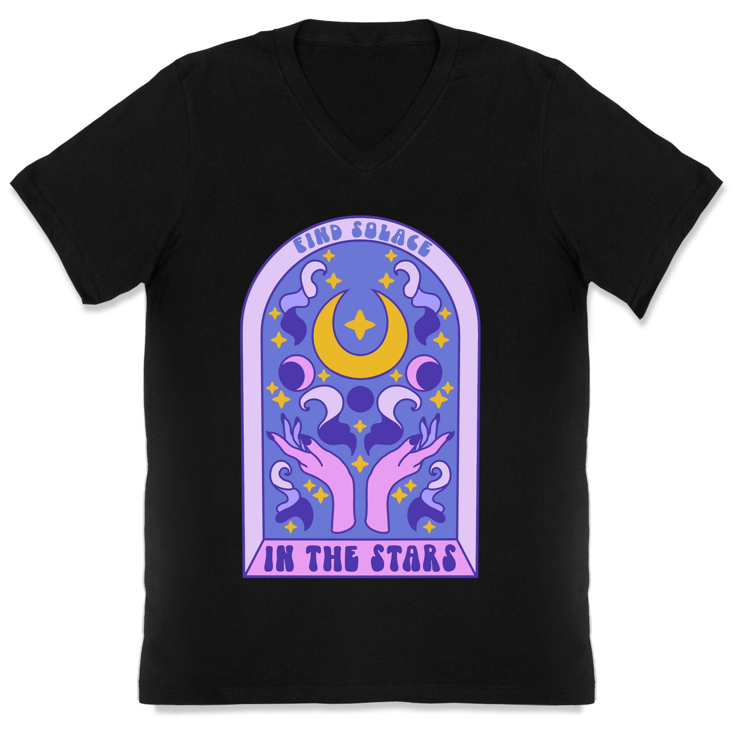 Find Solace In The Stars V-Neck