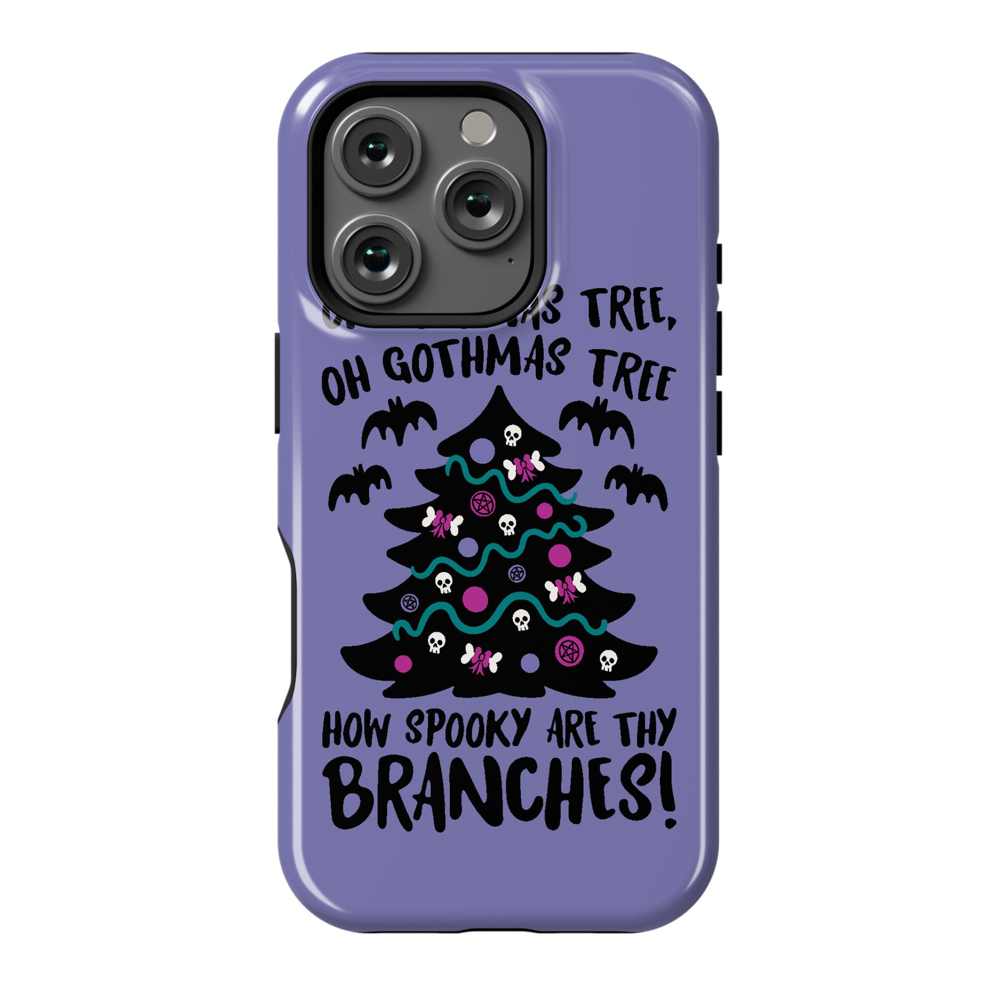 Oh Gothmas Tree Oh Gothmas Tree Parody Phone Case