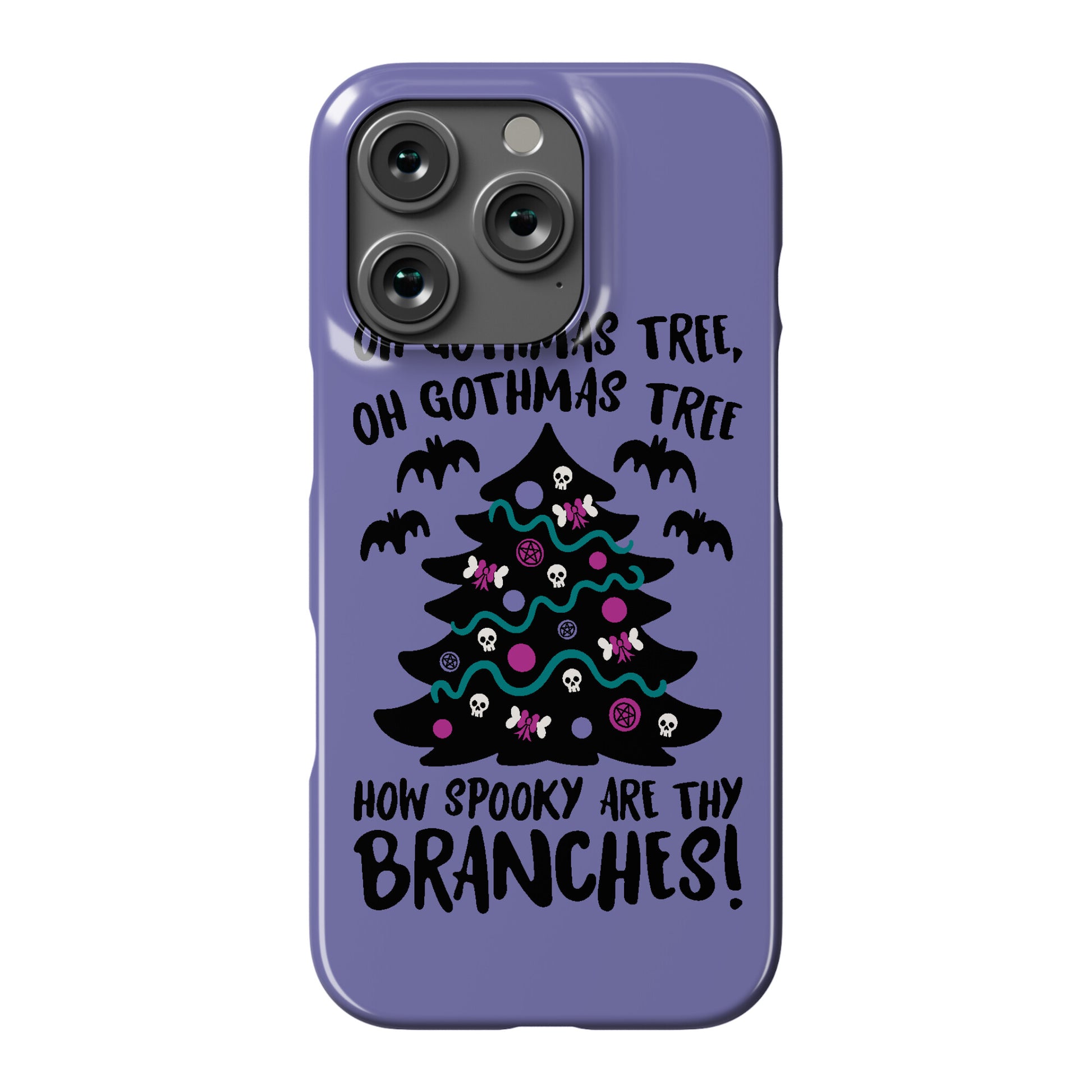 Oh Gothmas Tree Oh Gothmas Tree Parody Phone Case
