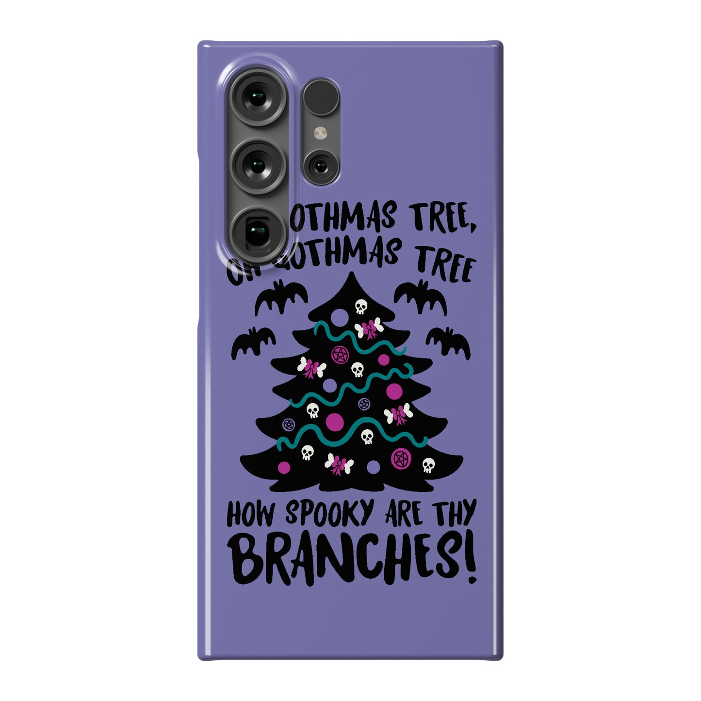 Oh Gothmas Tree Oh Gothmas Tree Parody Phone Case