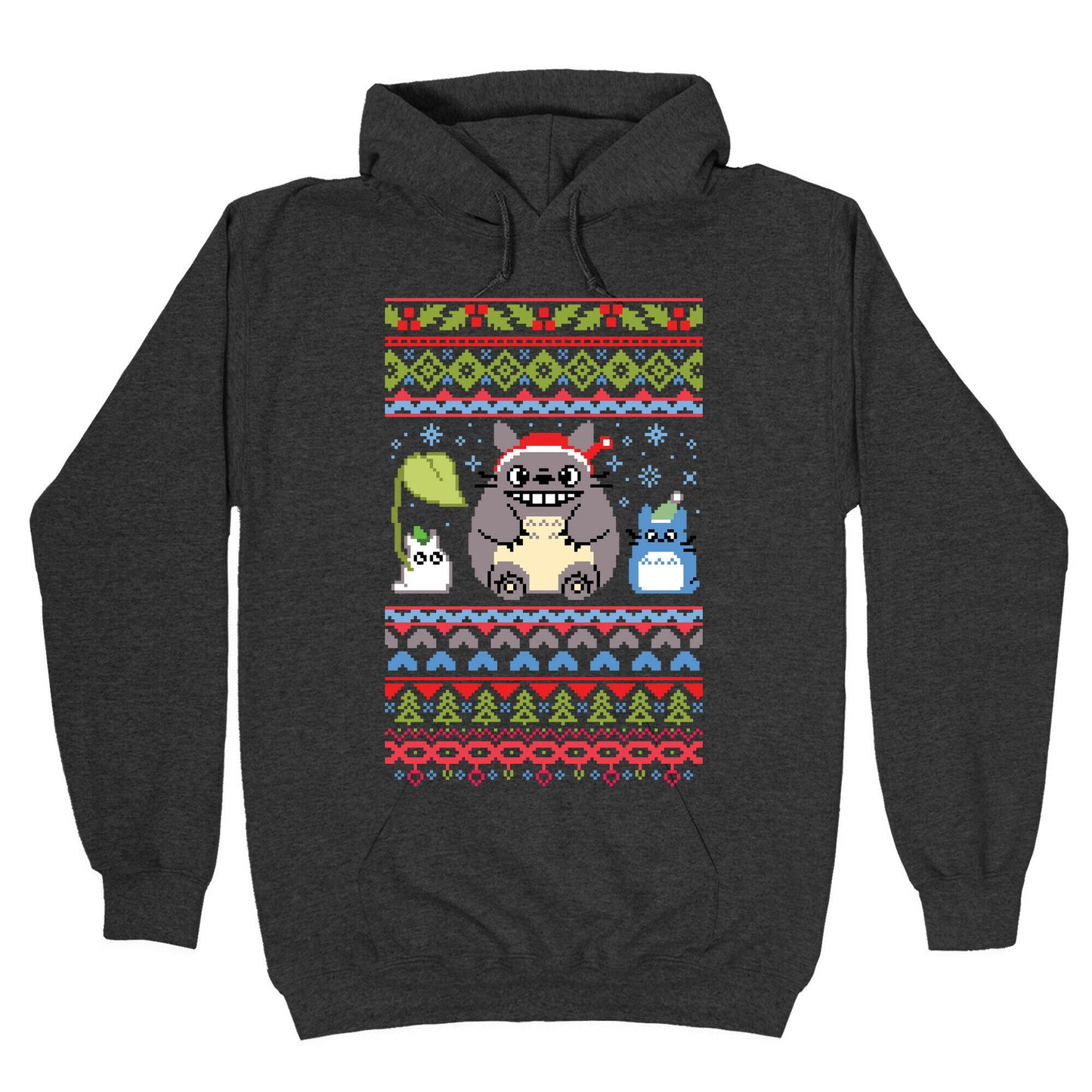 Totoro Ugly Christmas Sweater Hoodie