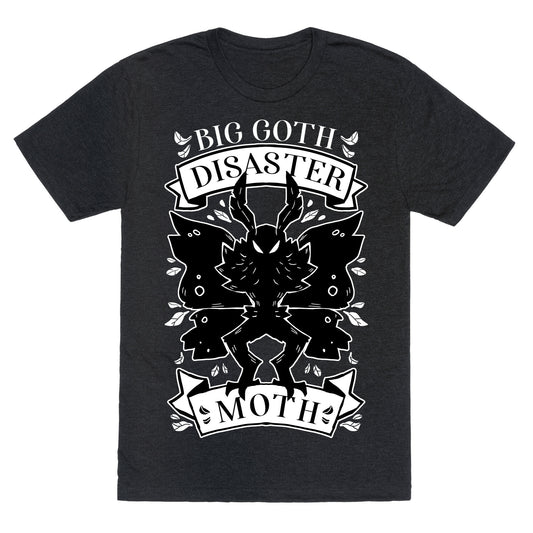 Big Goth Disaster Moth Unisex Triblend Tee