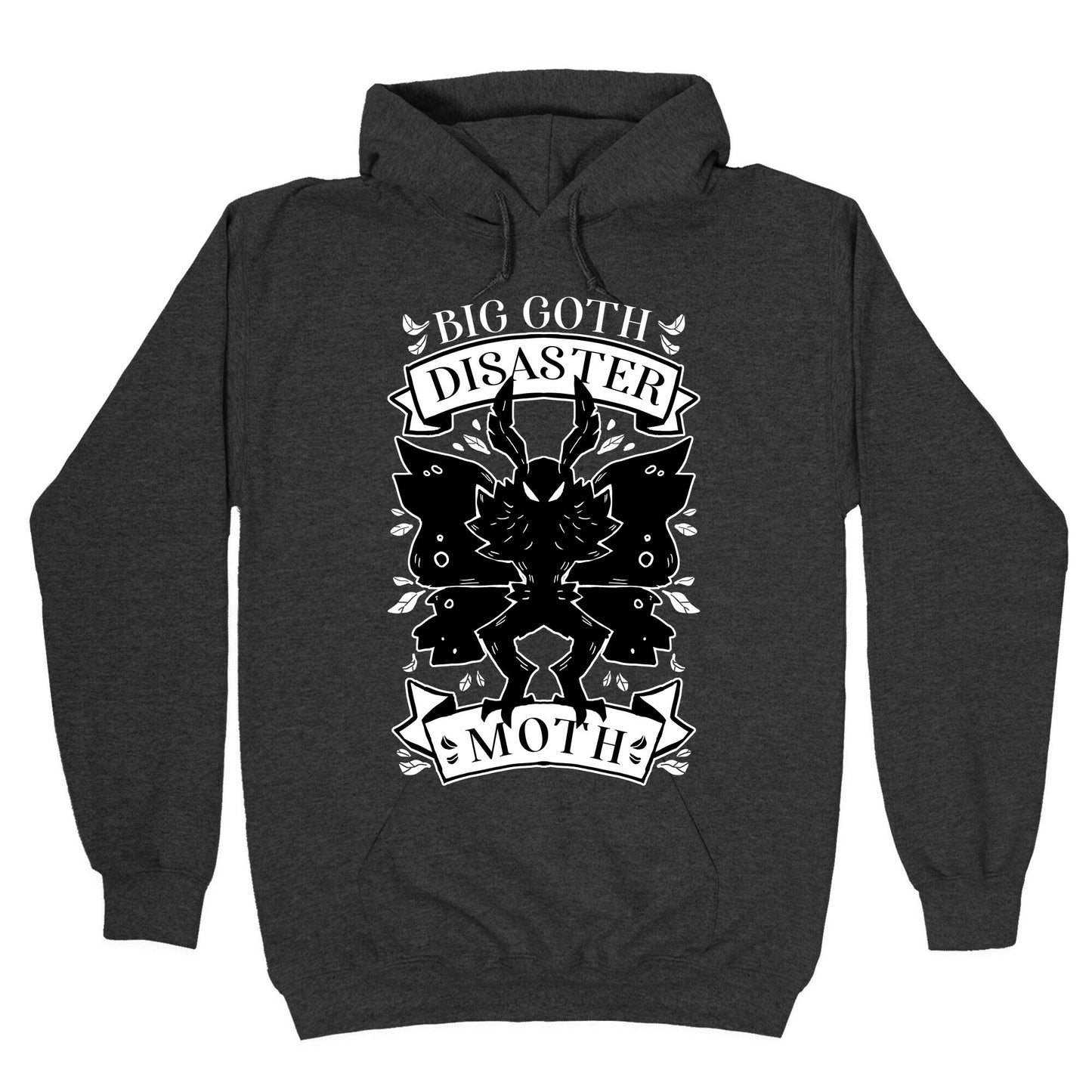 Big Goth Disaster Moth Hoodie