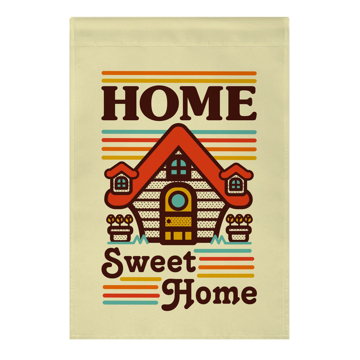 Home Sweet Home Animal Crossing Garden Flag